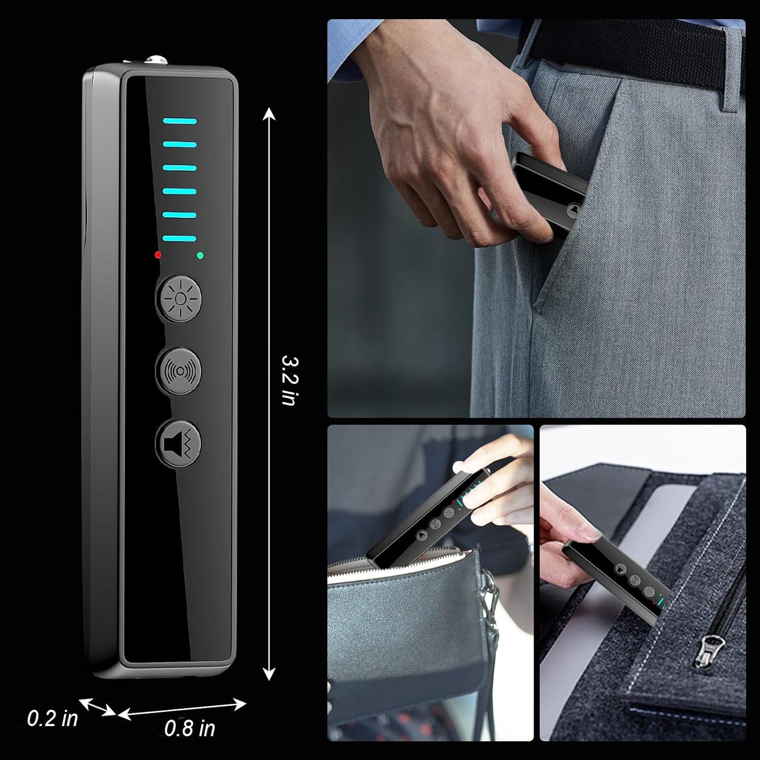 Detector de Cámara Oculta Brathird S600 - 4 en 1, 30m