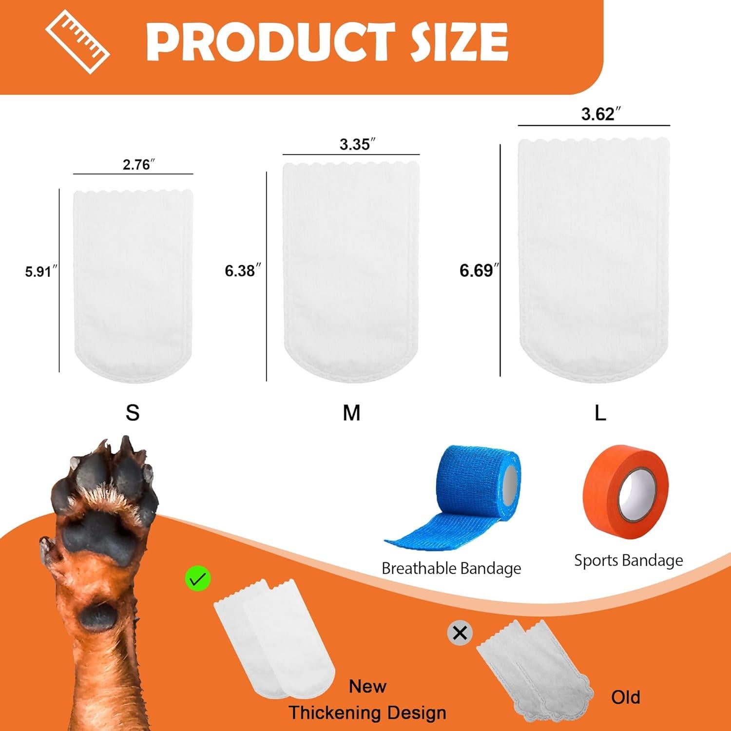 22 Botas Desechables para Perros Leoezx - Tamaño Pequeño