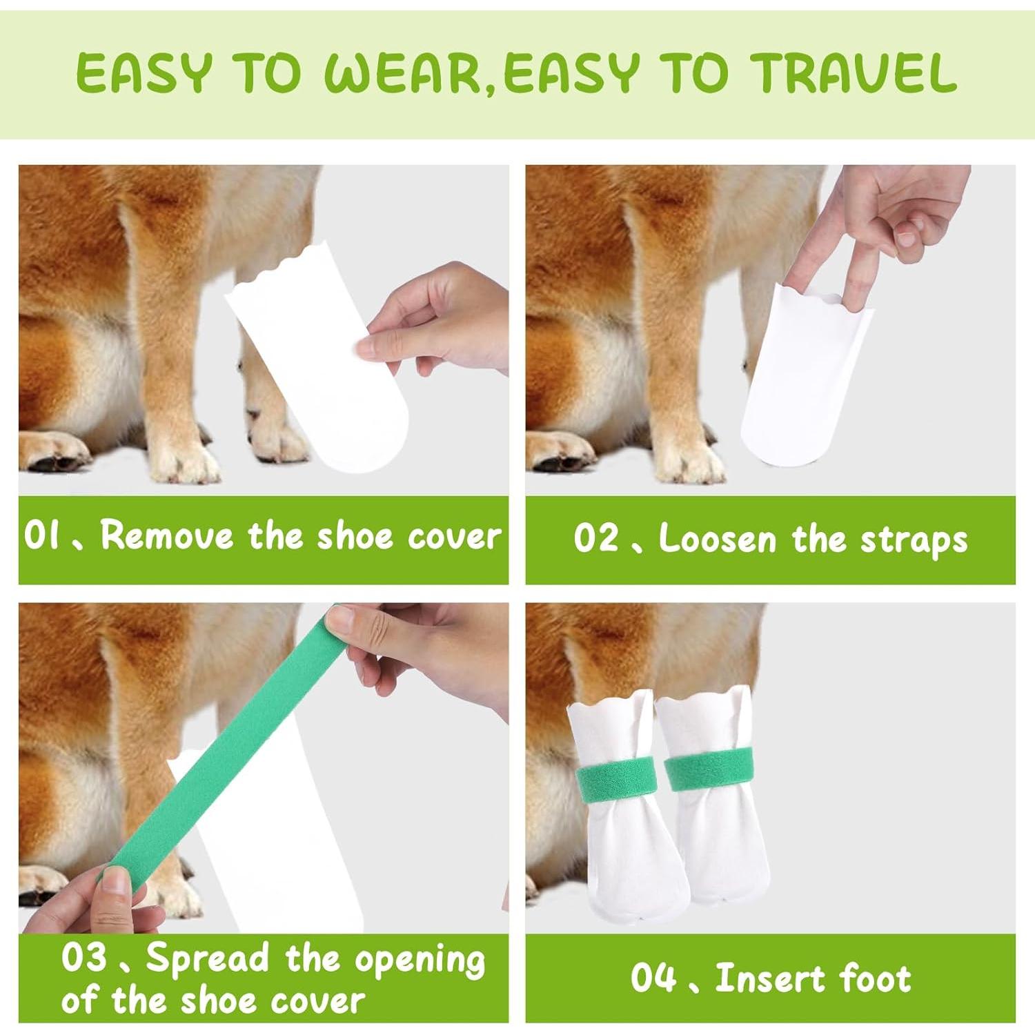 Botas Desechables para Perros AMIPH - Protección de Patas S