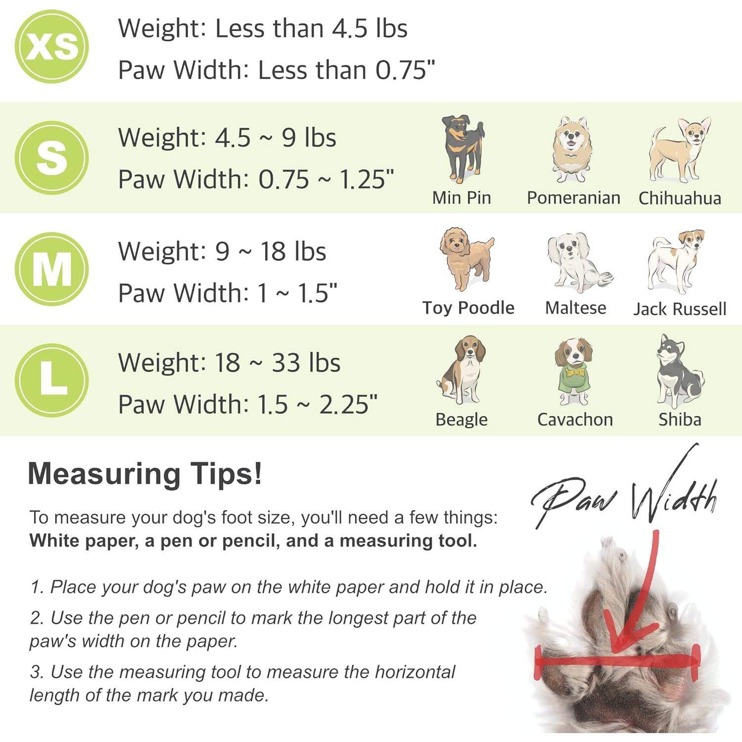 Botas Desechables para Perros WickedPup M - 48 Unidades