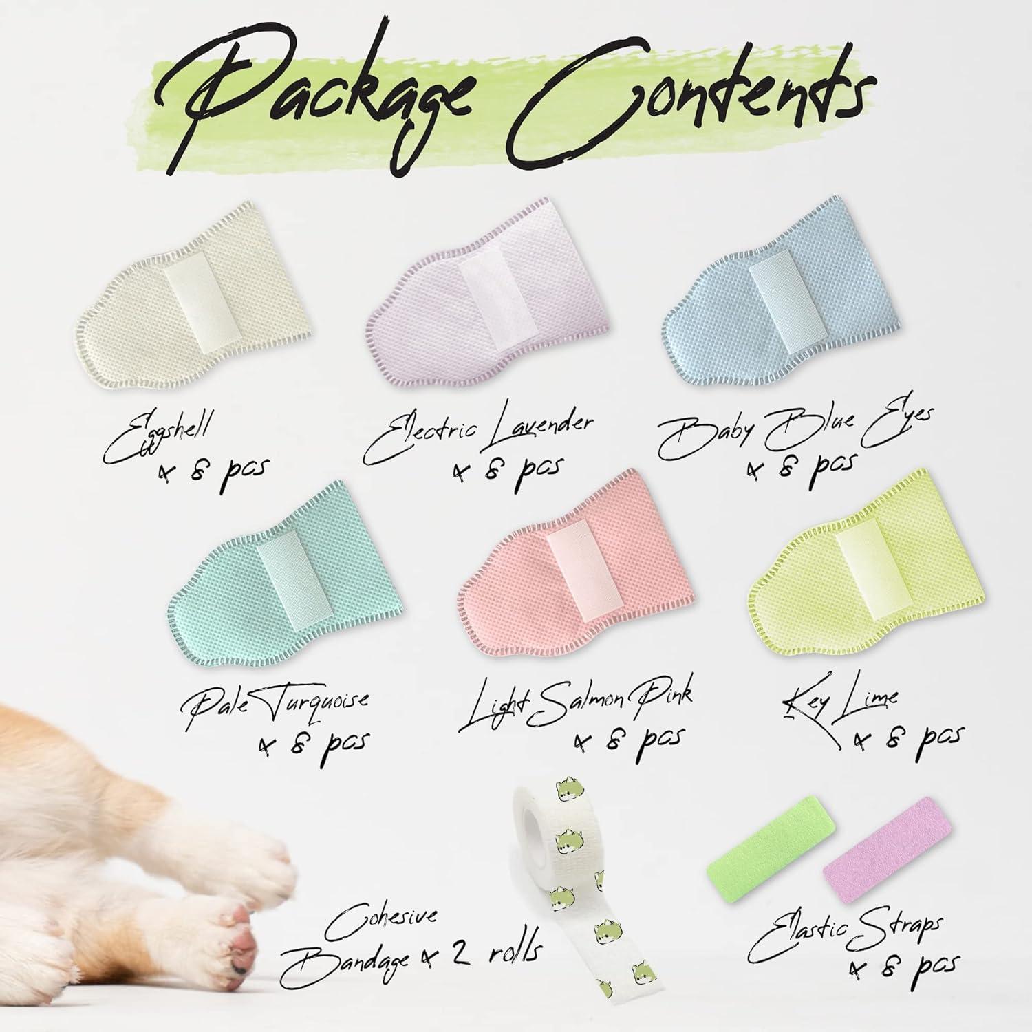 Botas Desechables para Perros WickedPup M - 48 Unidades