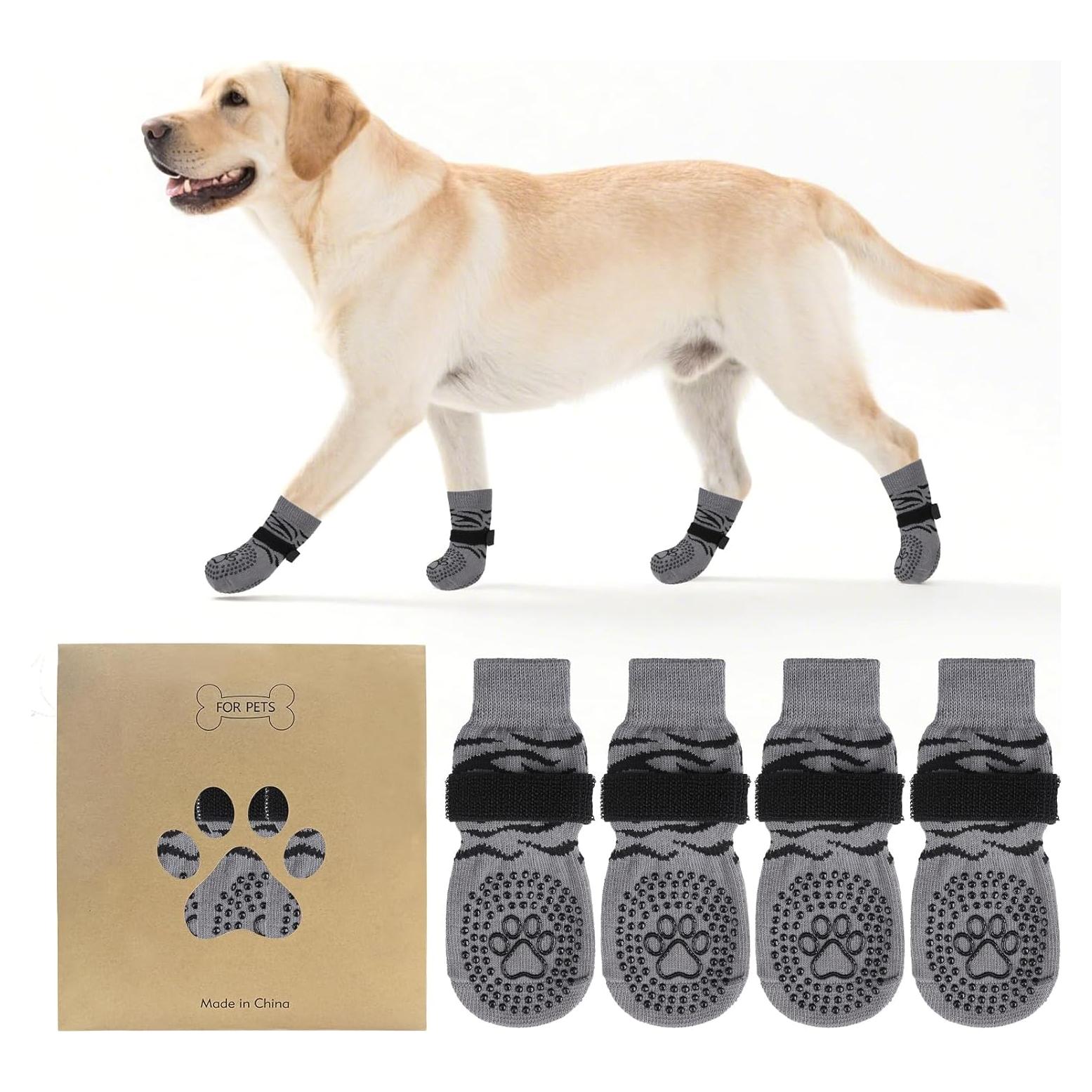 Calcetines Antideslizantes KOOLTAIL para Perros Tamaño M