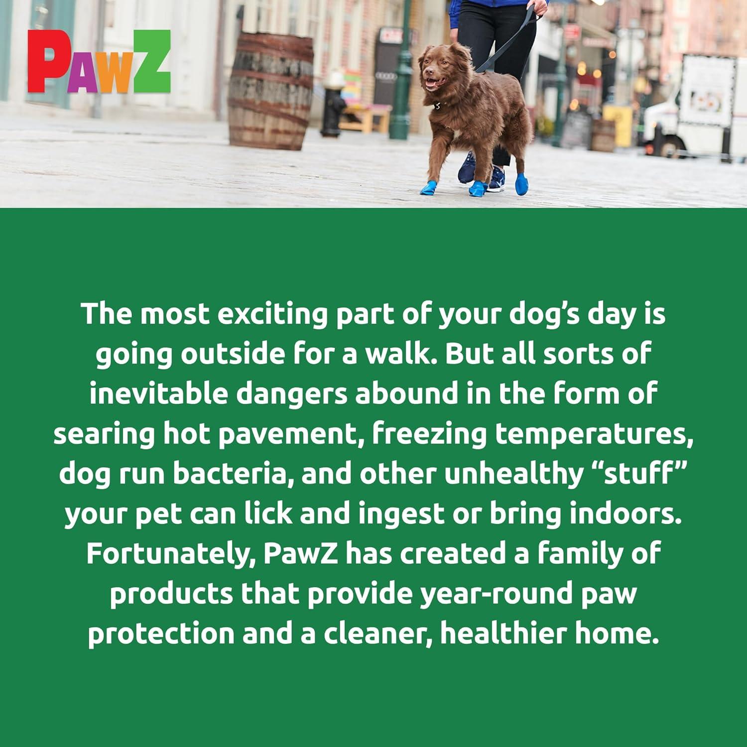 Botas de goma PawZ para perros pequeños - Impermeables y antideslizantes