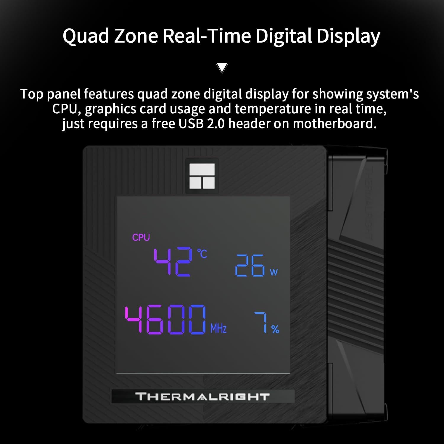 Enfriador de CPU Thermalright Phantom Spirit 120 Digital EVO