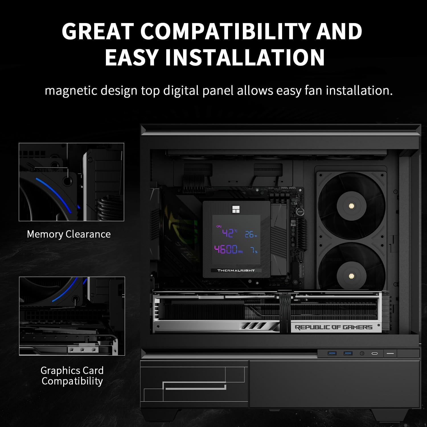 Enfriador de CPU Thermalright Phantom Spirit 120 Digital EVO