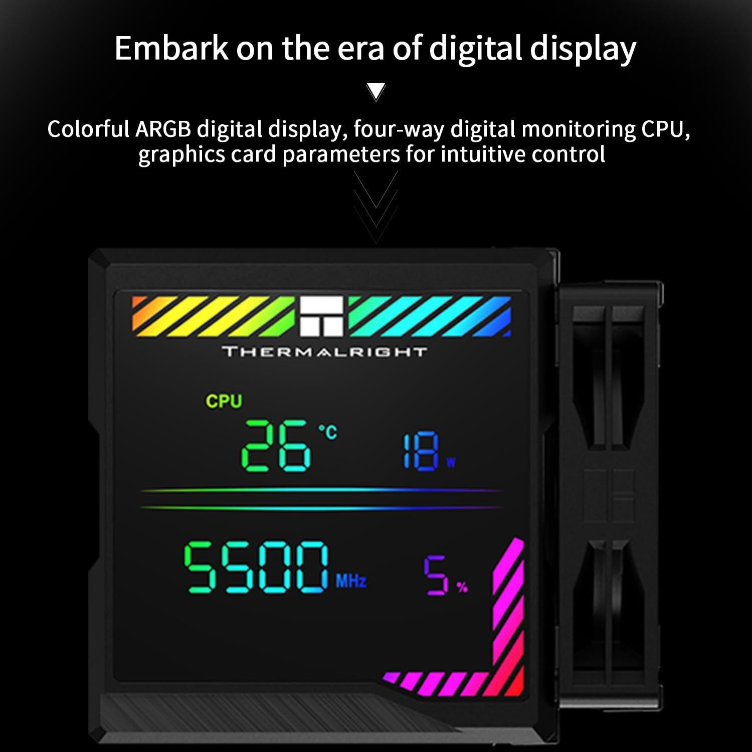 Enfriador de CPU Thermalright Peerless Assassin 140 Digital Negro