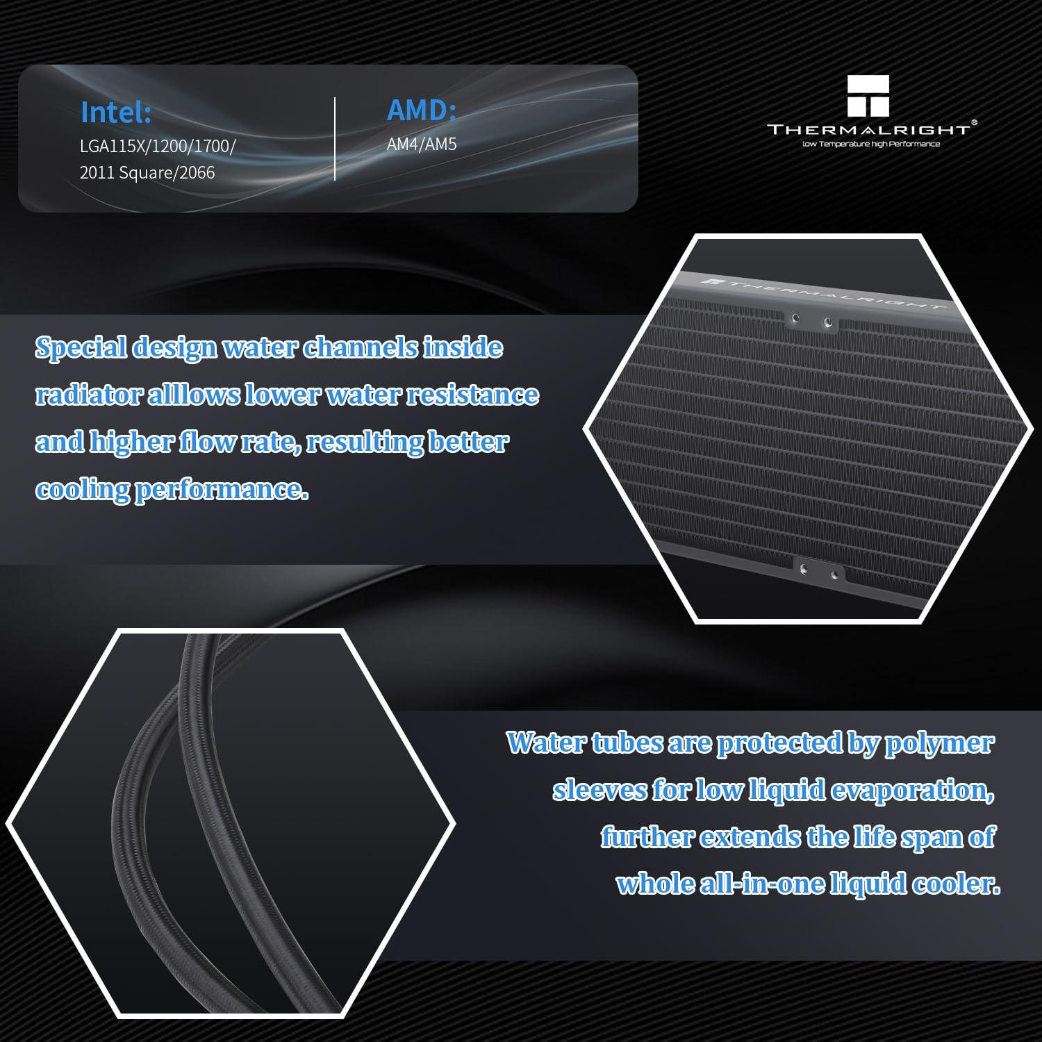 Enfriador de CPU Líquido Thermalright Aqua Elite 240 V3 AIO