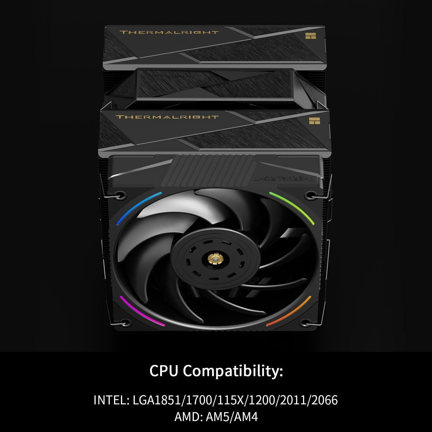 Enfriador de CPU Thermalright Royal Pretor 130 Ultra Negro