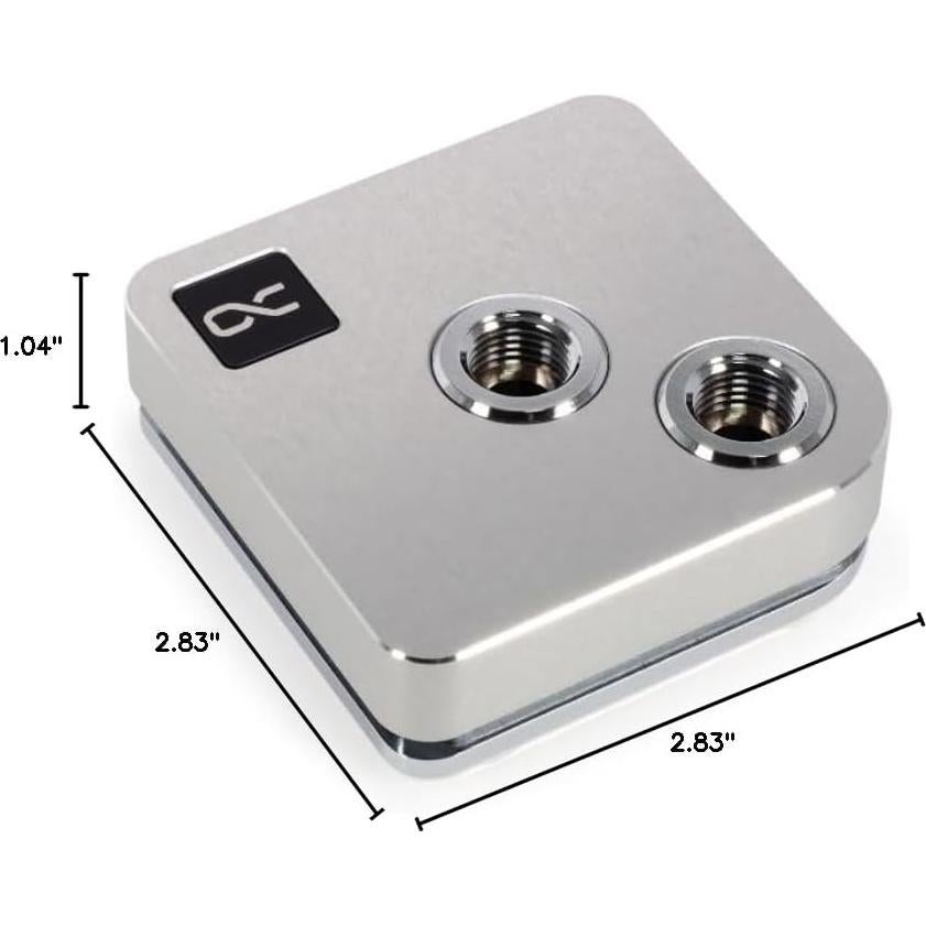 Bloque de Agua para CPU Alphacool Core 1 Plata LGA 1700 AM4/AM5