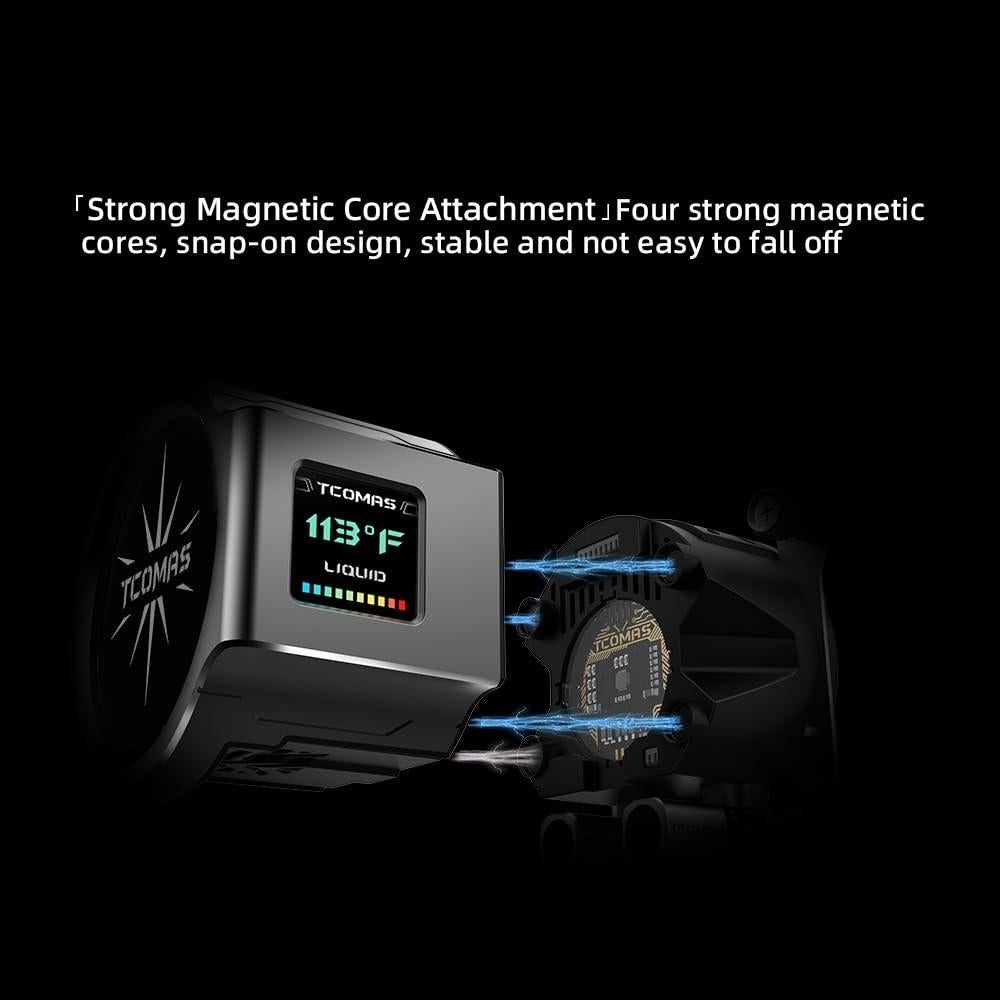 Enfriador de CPU Líquido TCOMAS LX800 360mm Negro ARGB