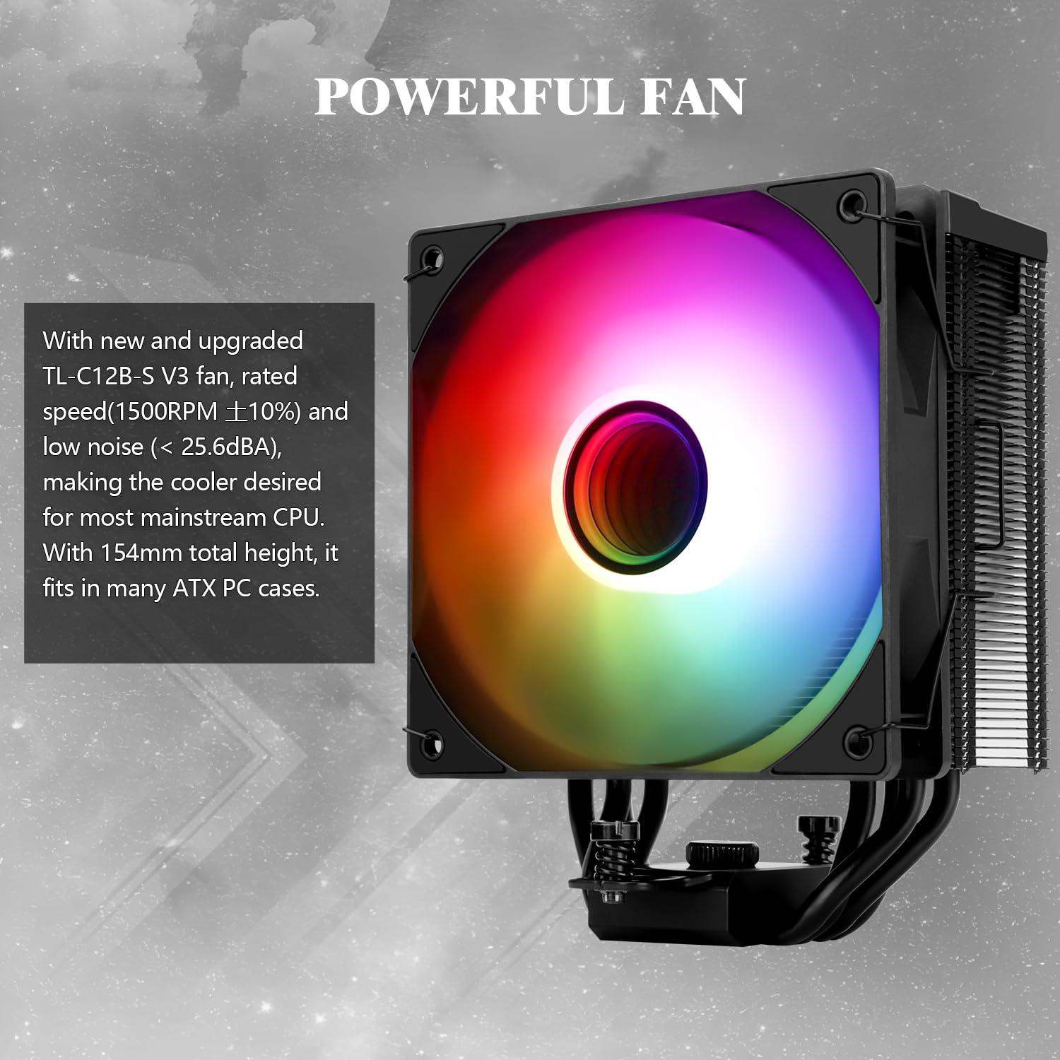 Enfriador de CPU Thermalright Assassin Spirit 120 ARGB 154mm