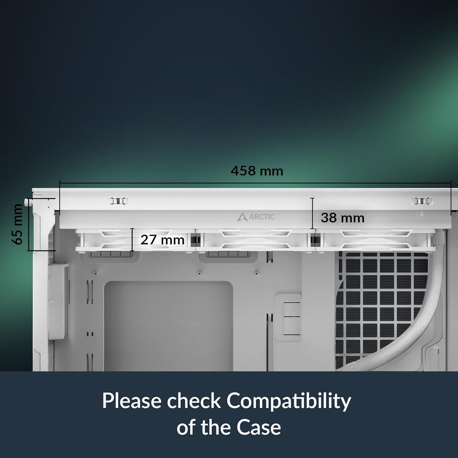 Enfriador de CPU AIO ARCTIC Liquid Freezer III Pro 420 A-RGB Blanco