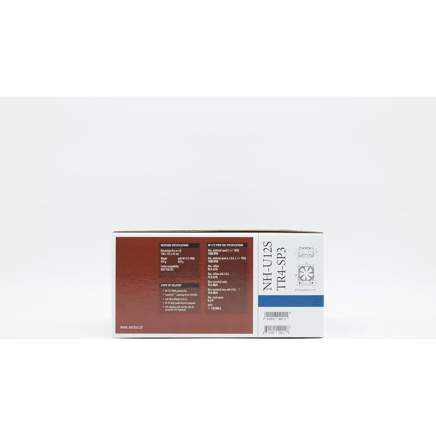 Enfriador de CPU Noctua NH-U12S TR4-SP3 120mm para AMD