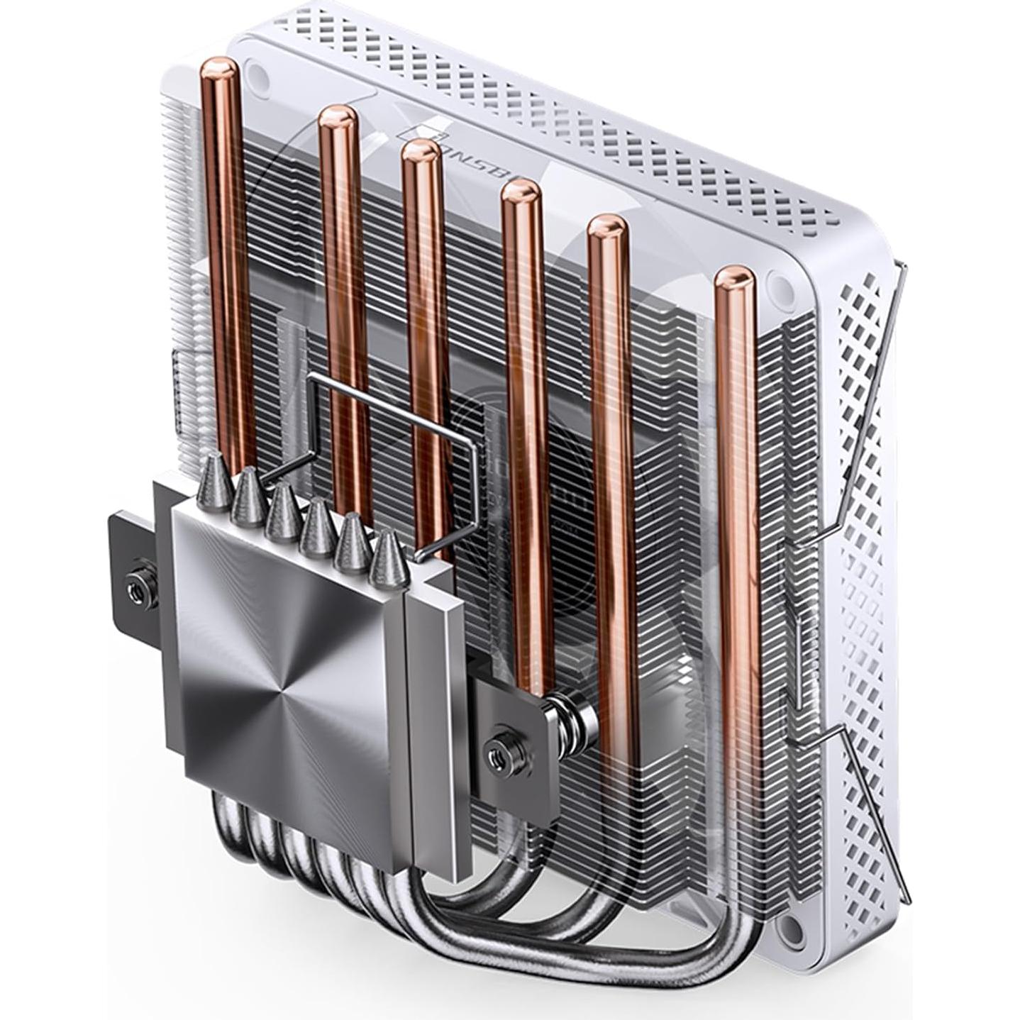 Enfriador de CPU JONSBO HP600 Blanco ARGB 66mm 210W