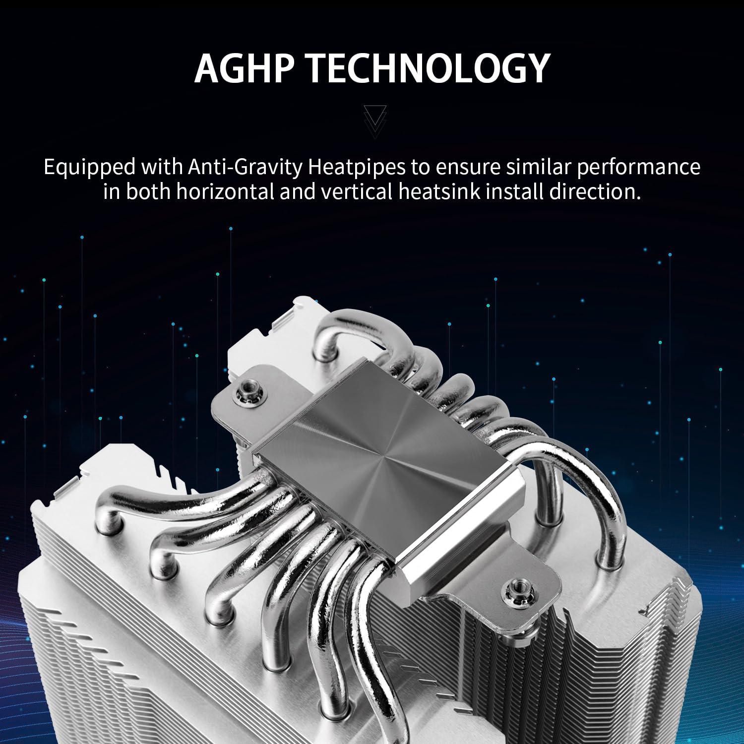 Enfriador de CPU Thermalright Peerless Assassin 120 SE ARGB Blanco V3, 155mm, Doble Torre, 6 Tubos de Calor