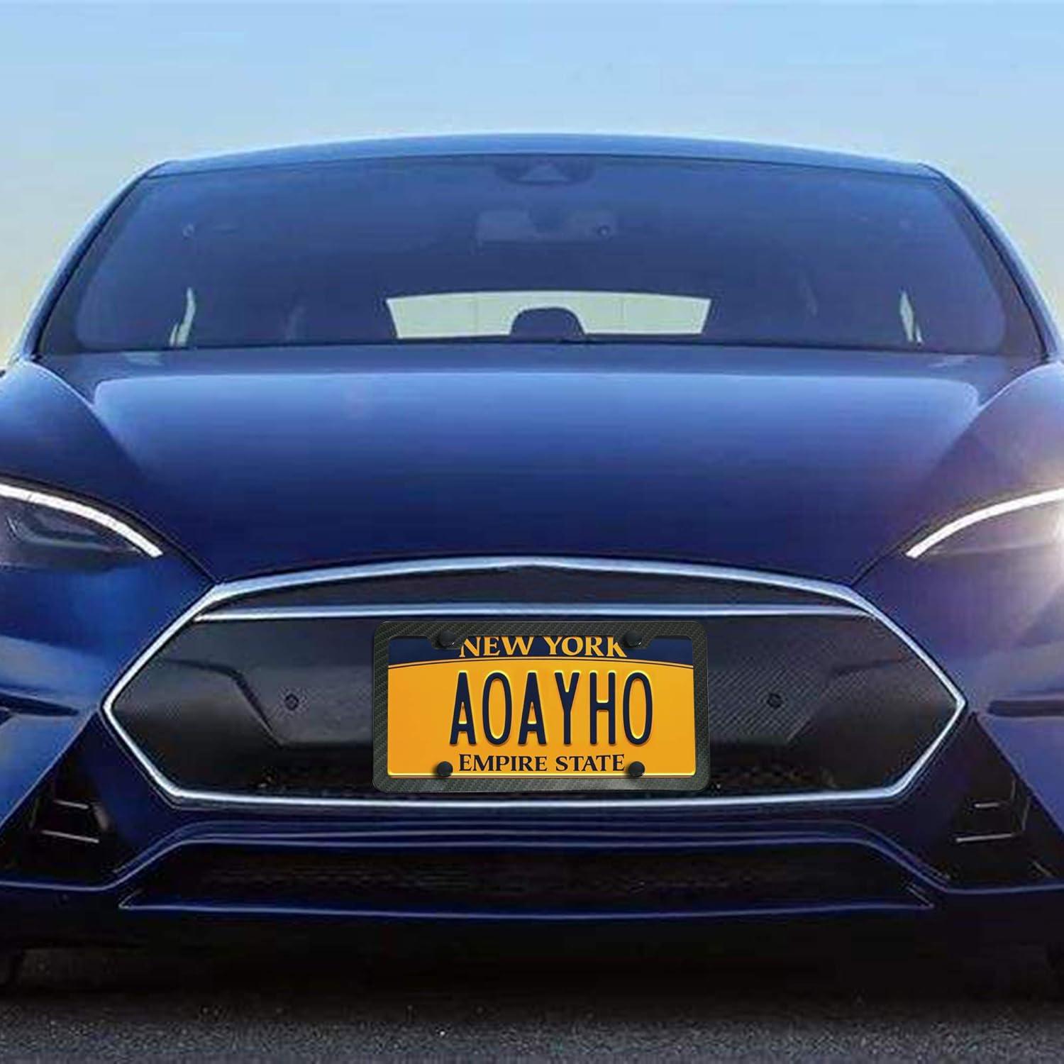 Tornillos Antirrobo Aootf para Placas de Matrícula Negros M6