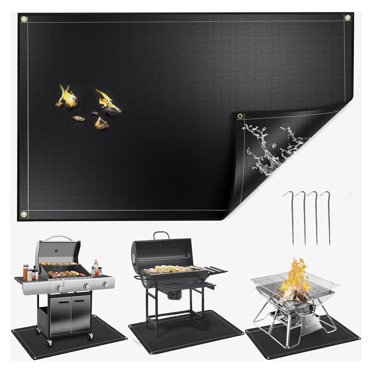 Alfombrilla para Parrilla Futuwi 121.9 x 106.7 cm a Prueba de Fuego