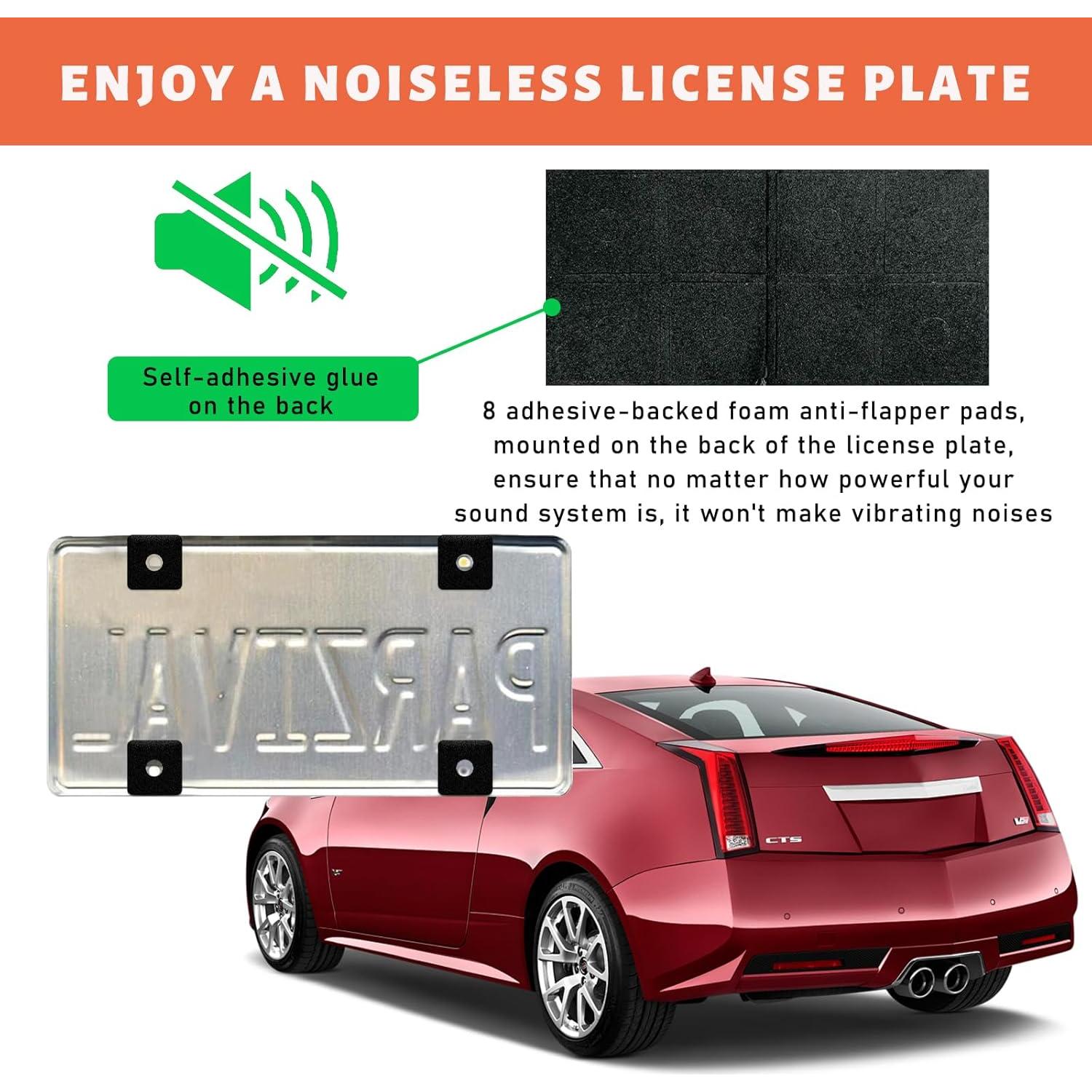 Tornillos Antirrobo para Placas de Matrícula Sylvil Negro M6