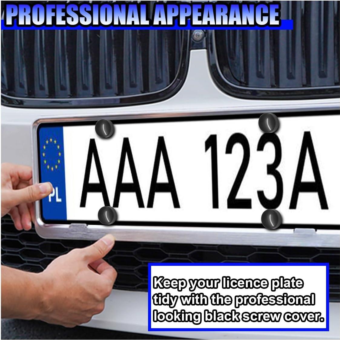 Kit de Tornillos para Placas de Licencia GAOLAOSY 20PCS Antioxidante