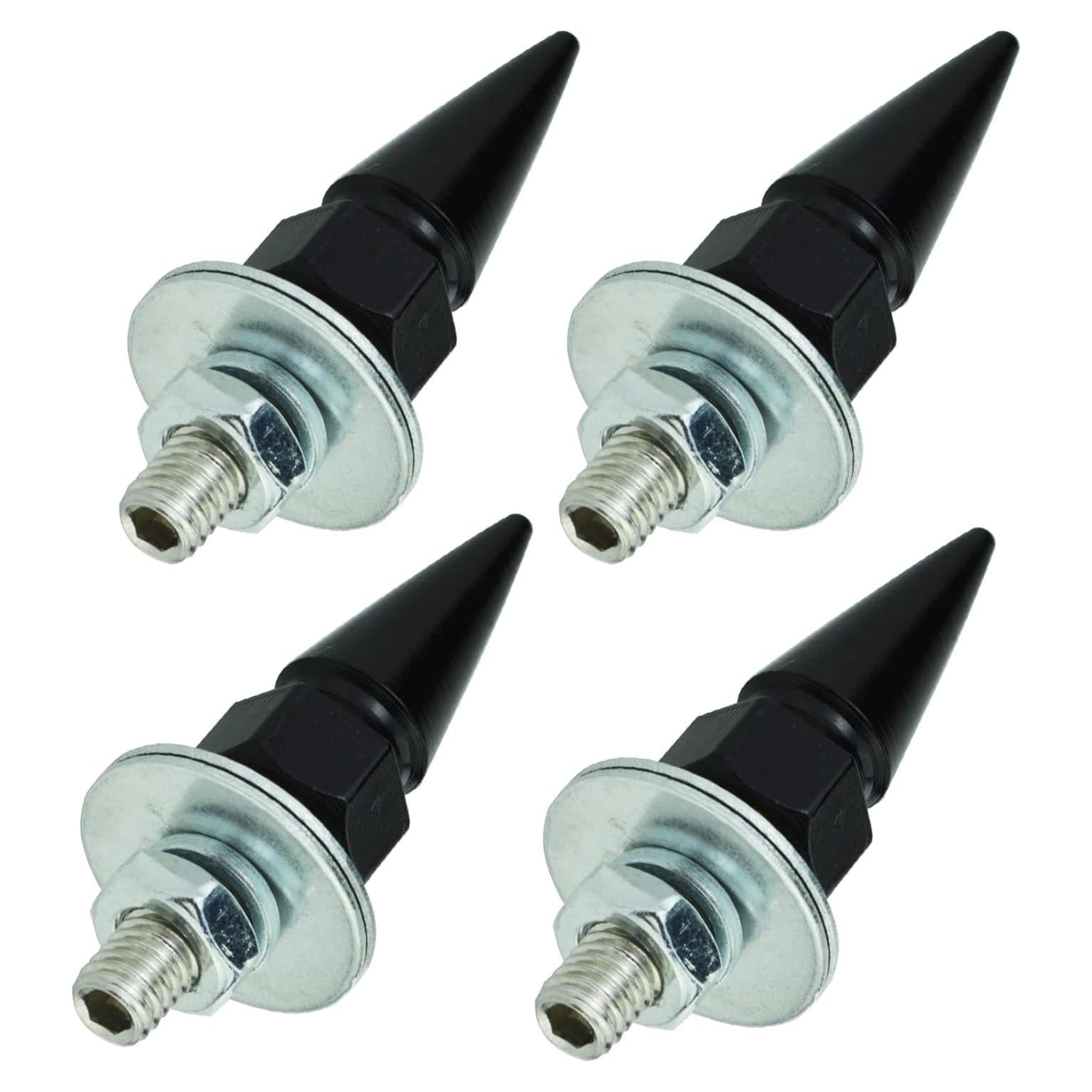 Tornillos Antirrobo para Placa de Matrícula Temzzer - Negro