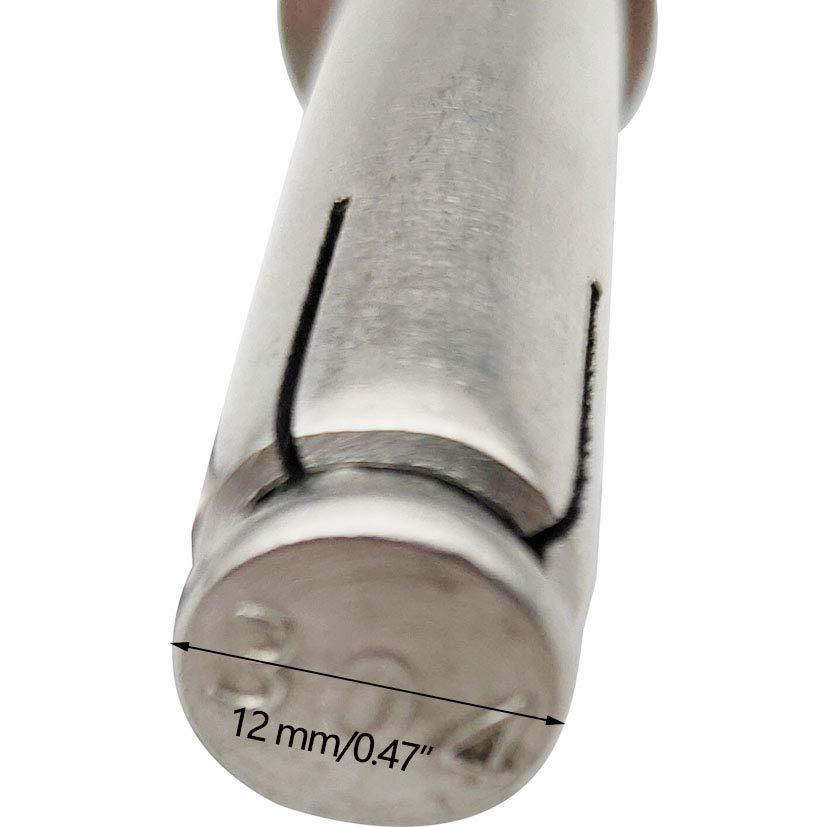 Tornillos de Expansión M8x60mm Acero Inoxidable 304 8Pcs