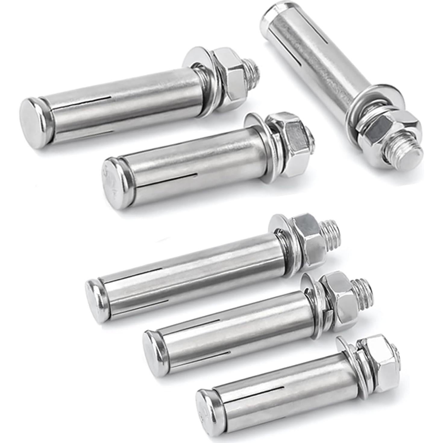 Tornillos de Expansión M8x60mm Acero Inoxidable 304 8Pcs