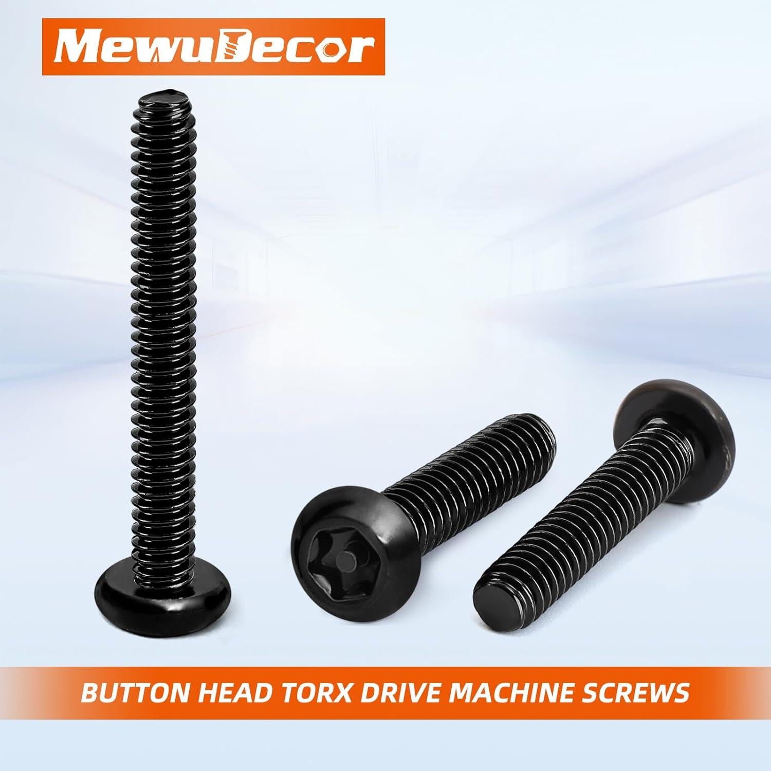 Tornillos de Cabeza Botón Torx MewuDecor M5 x 25mm 25 PCS