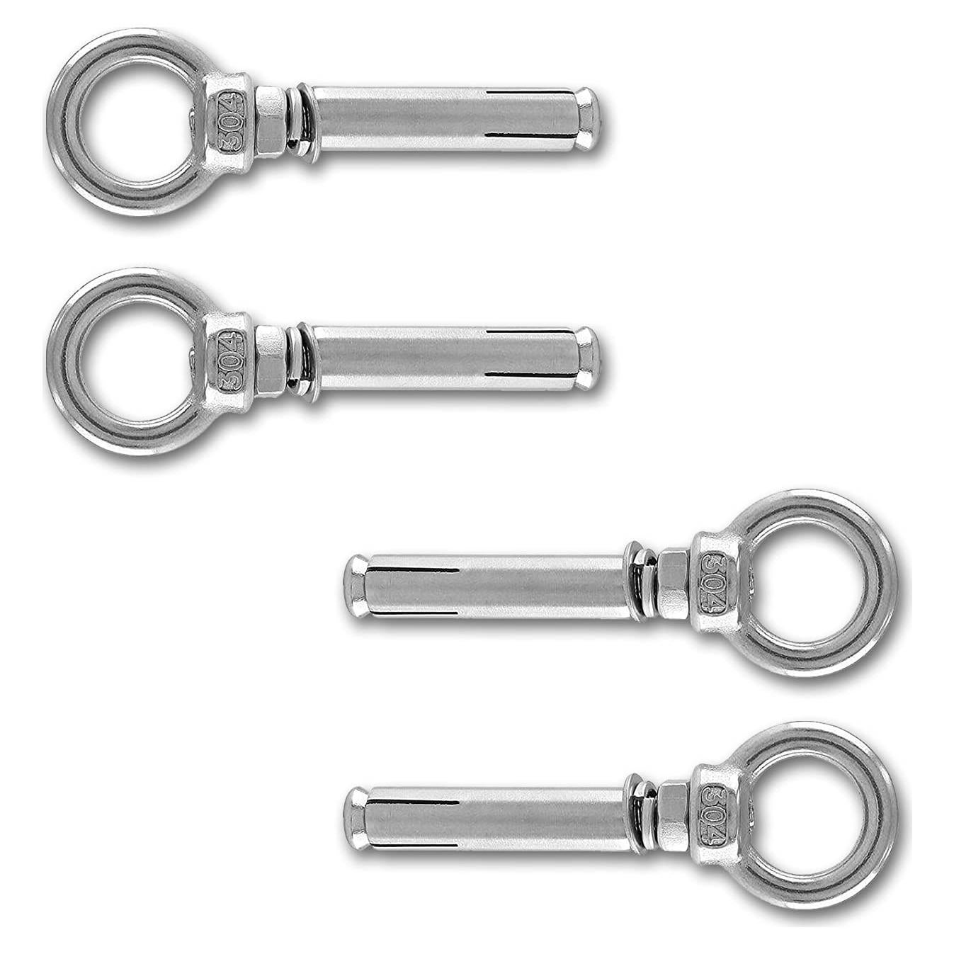 Tornillos de Expansión M8 Acero Inoxidable 4 Pcs Anclaje