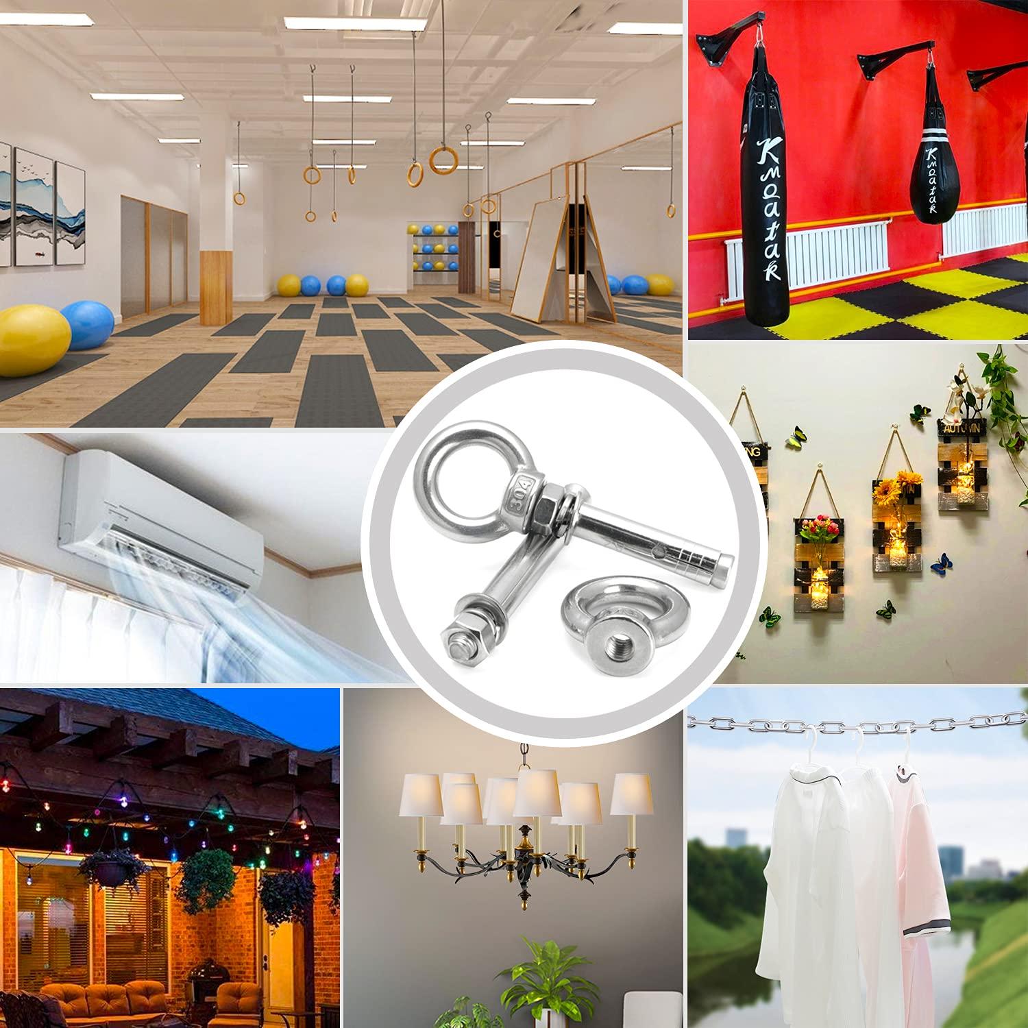 Tornillos de Expansión M8 Acero Inoxidable 4 Pcs Anclaje