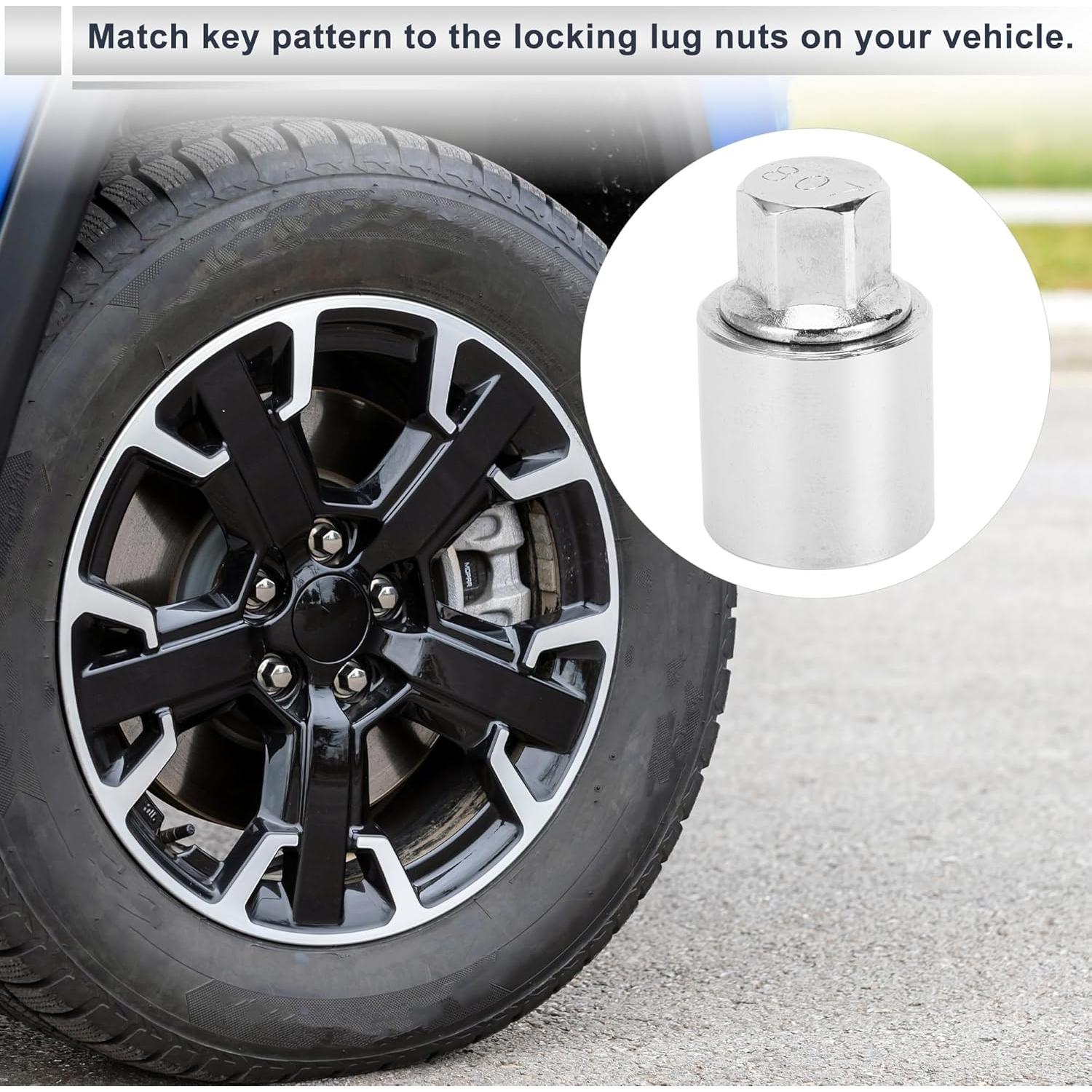 Tuerca de bloqueo de rueda RATCHROLL #807 para Jeep Compass