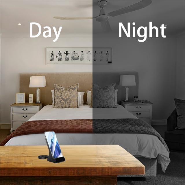 Cámara Oculta LIZVIE 1080P con Carga Inalámbrica y WiFi