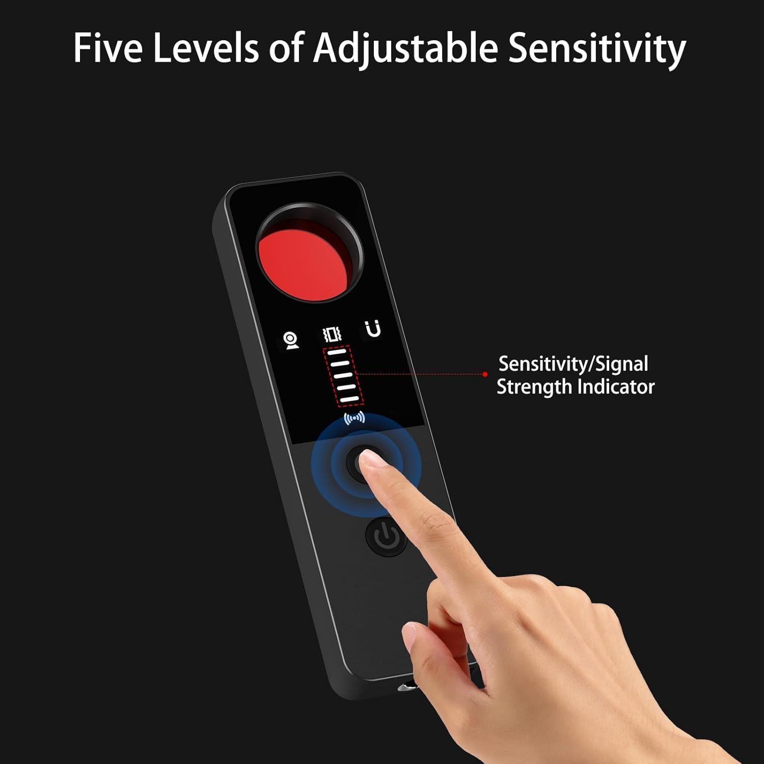 Detector de Cámara Espía VenirCool V-G007 7 en 1 Portátil