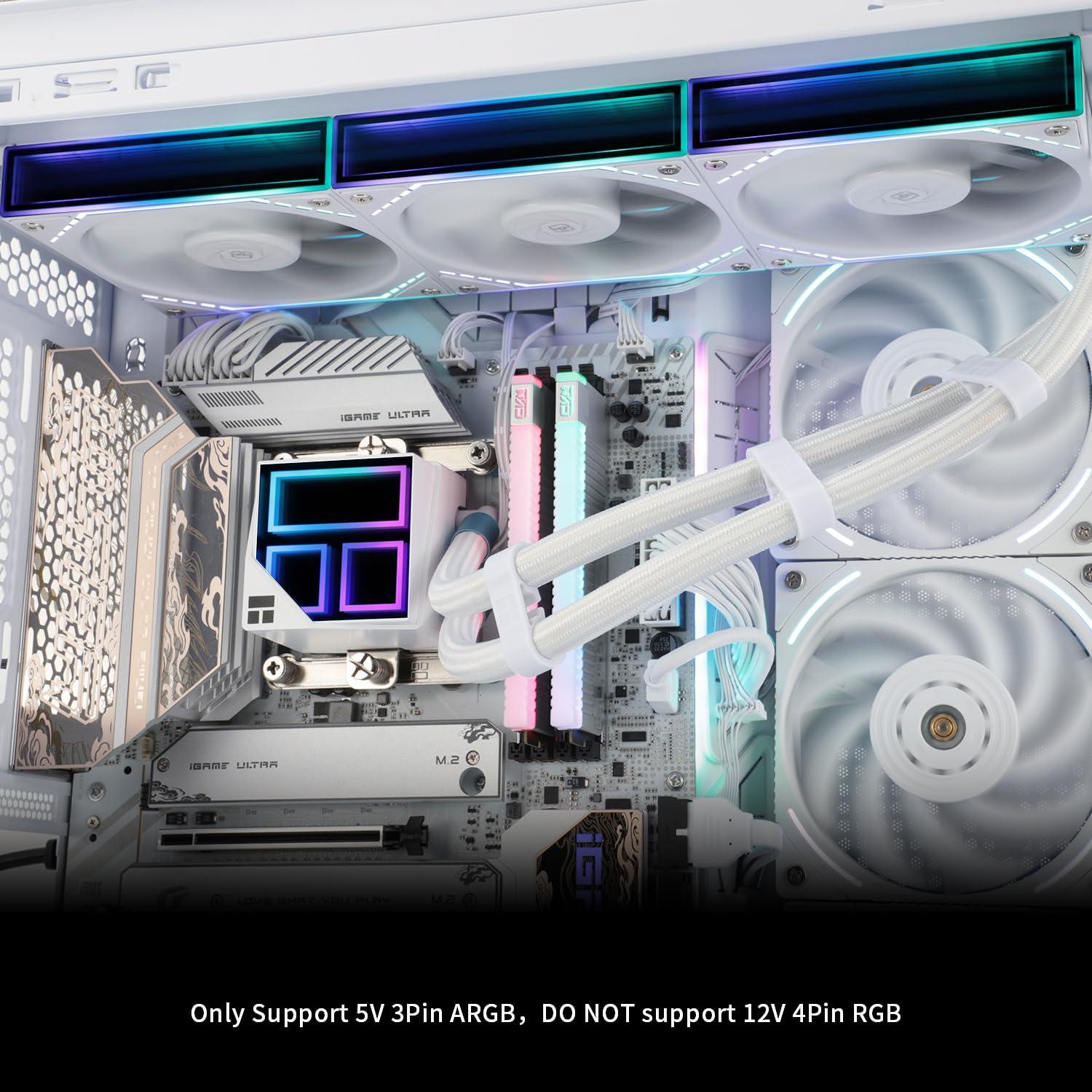 Enfriador de CPU Líquido Thermalright FI360 Blanco 360mm PWM