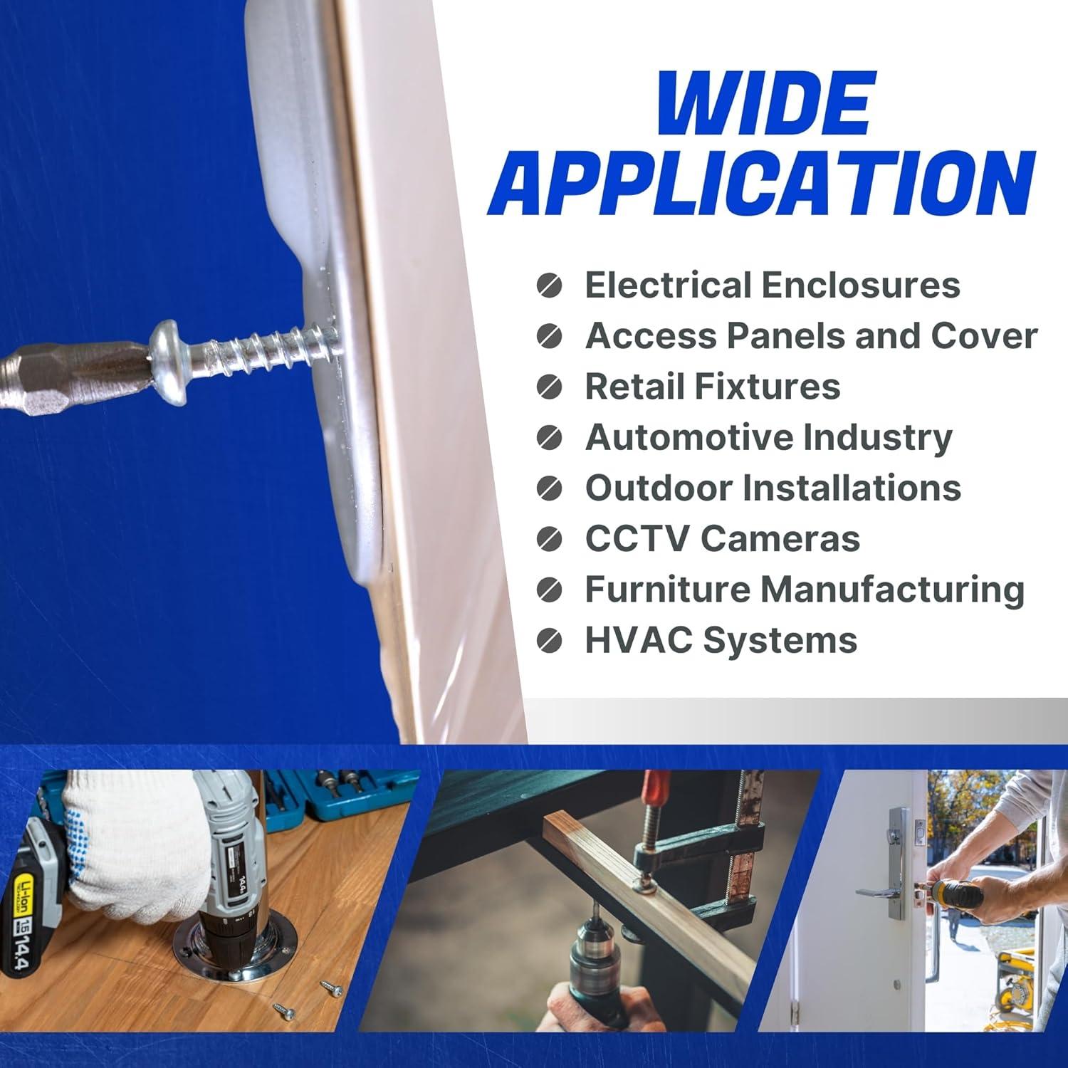 Tornillos de Seguridad Torx Fastenere #10 x 5.08 cm (25-Pack)