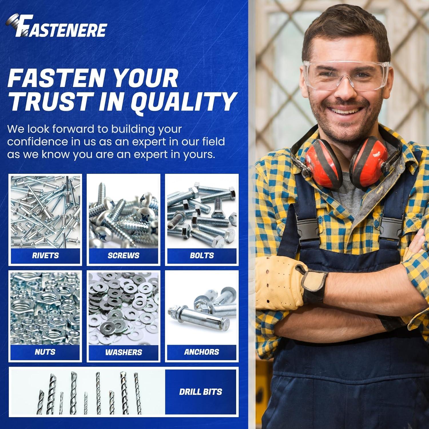 Tornillos de Seguridad Torx Fastenere #10 x 5.08 cm (25-Pack)