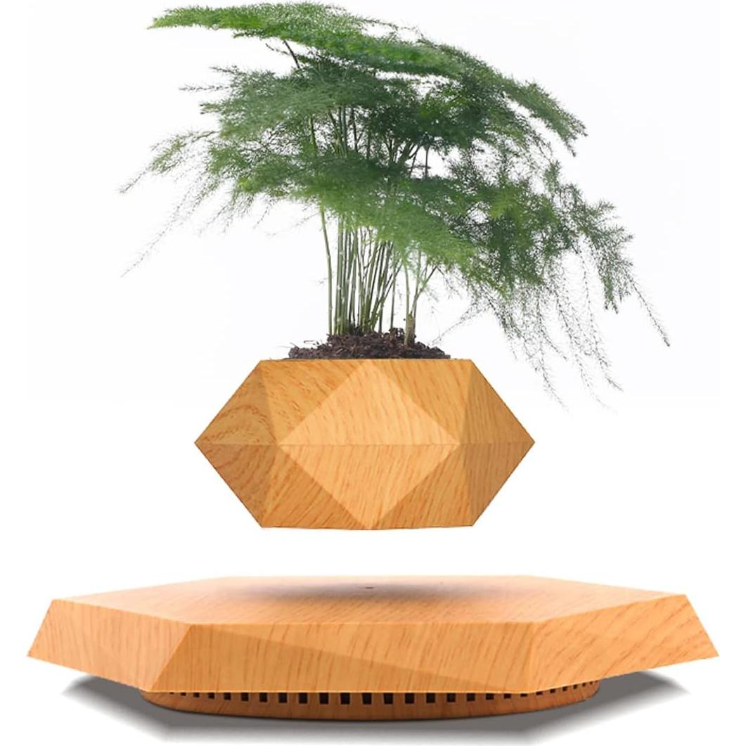 Maceta Flotante HCNT Hexagonal de Madera para Plantas