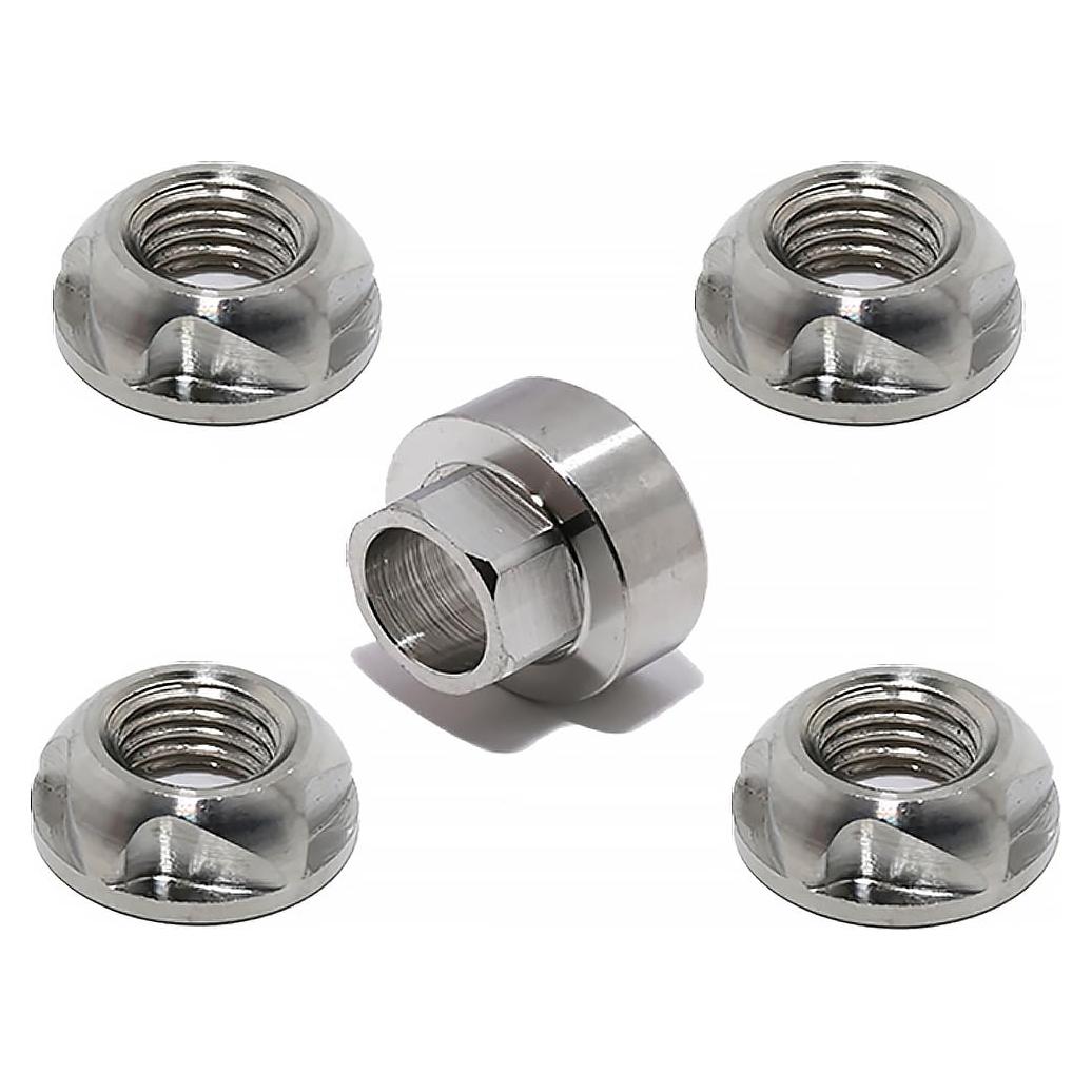 Tuercas de Bloqueo Antirrobo VOSANTU Acero Inoxidable 304 5/16"