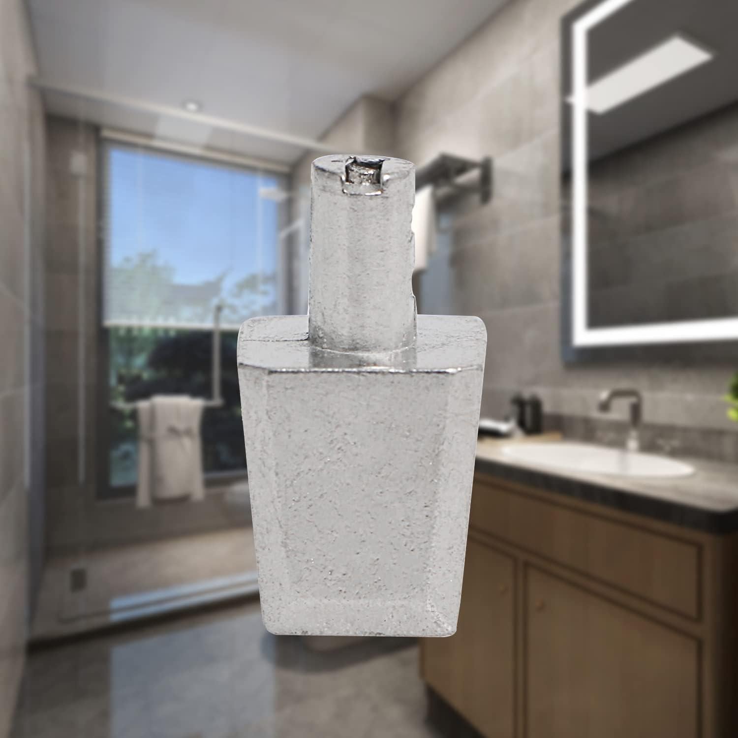 Soporte de Estante de Vidrio Aopin 2 PCS Ajustable 5-8 mm