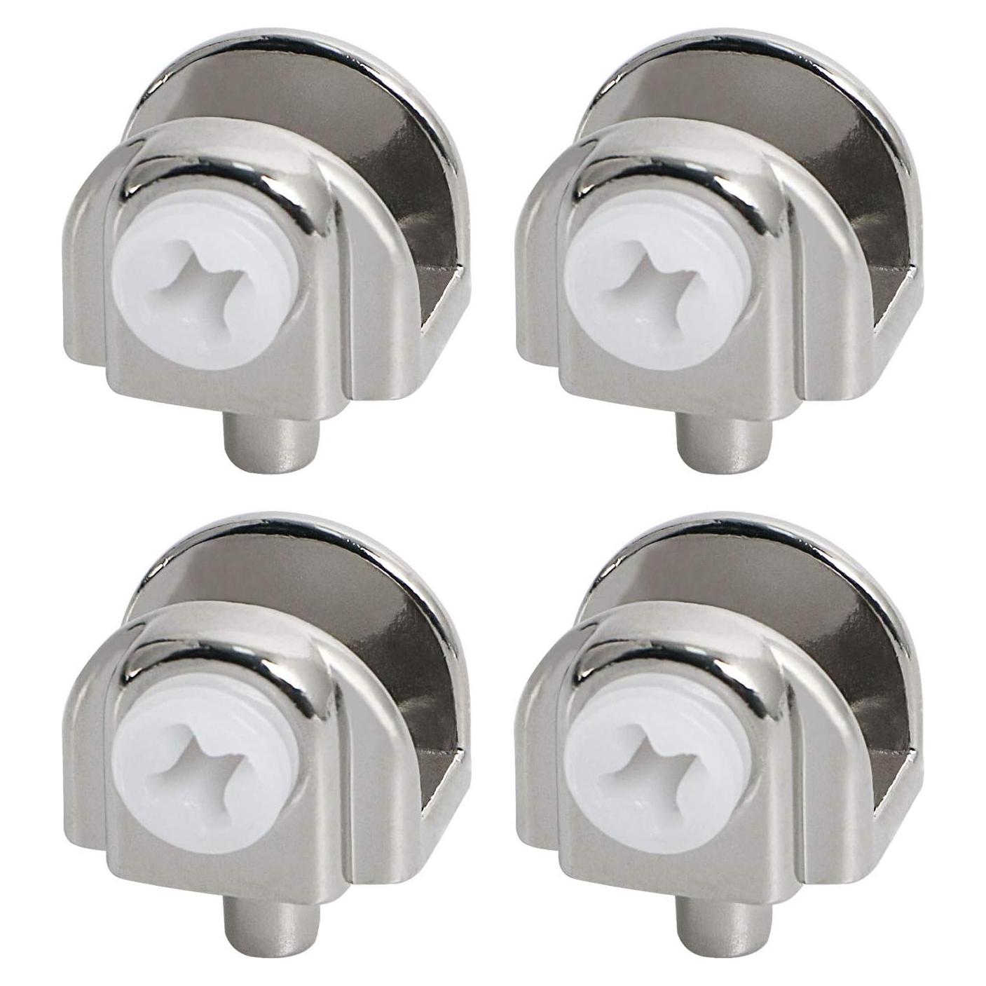 Soporte de Estante de Vidrio Aopin K117, 4 Piezas, 5-8 mm