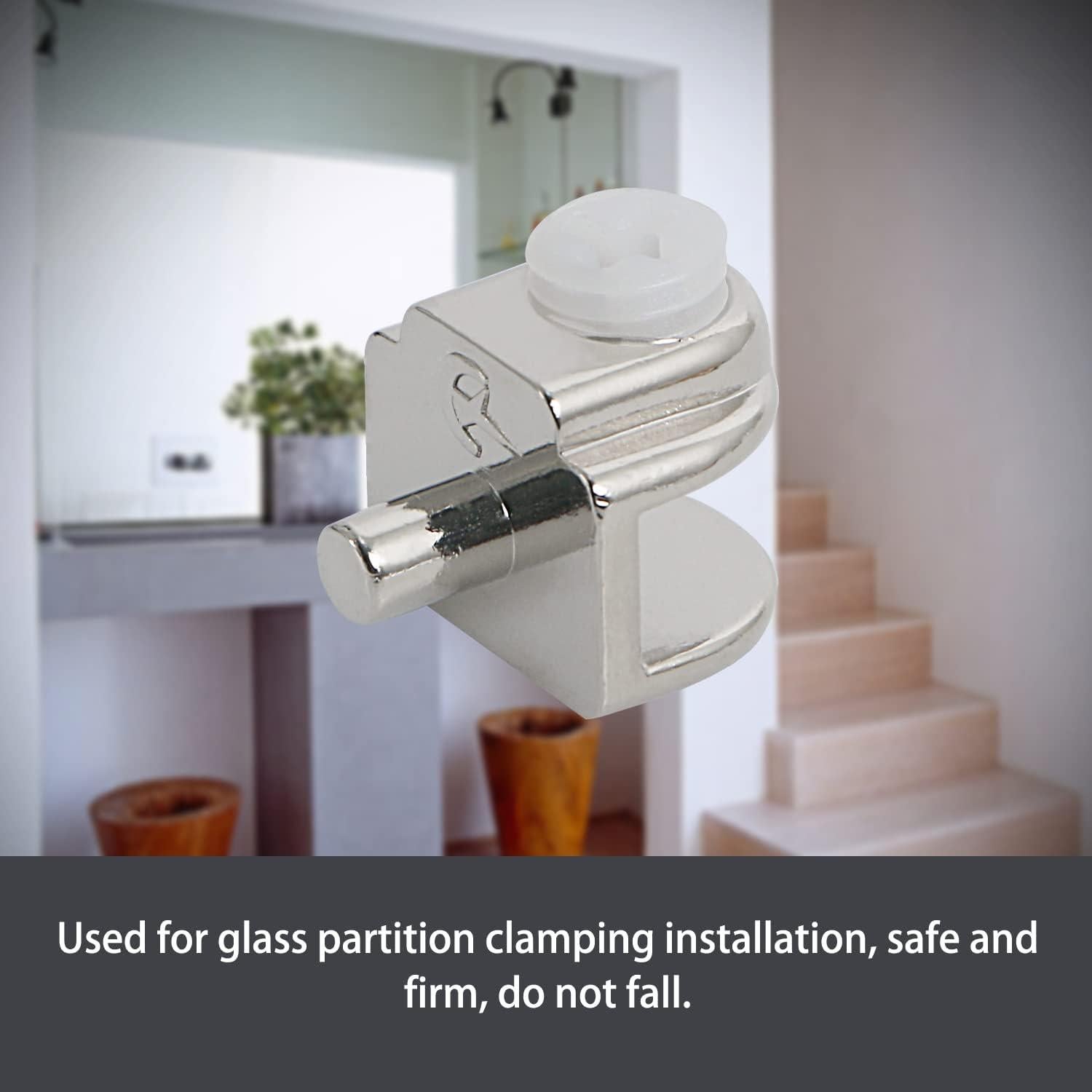 Soporte de Estante de Vidrio Aopin K117, 4 Piezas, 5-8 mm