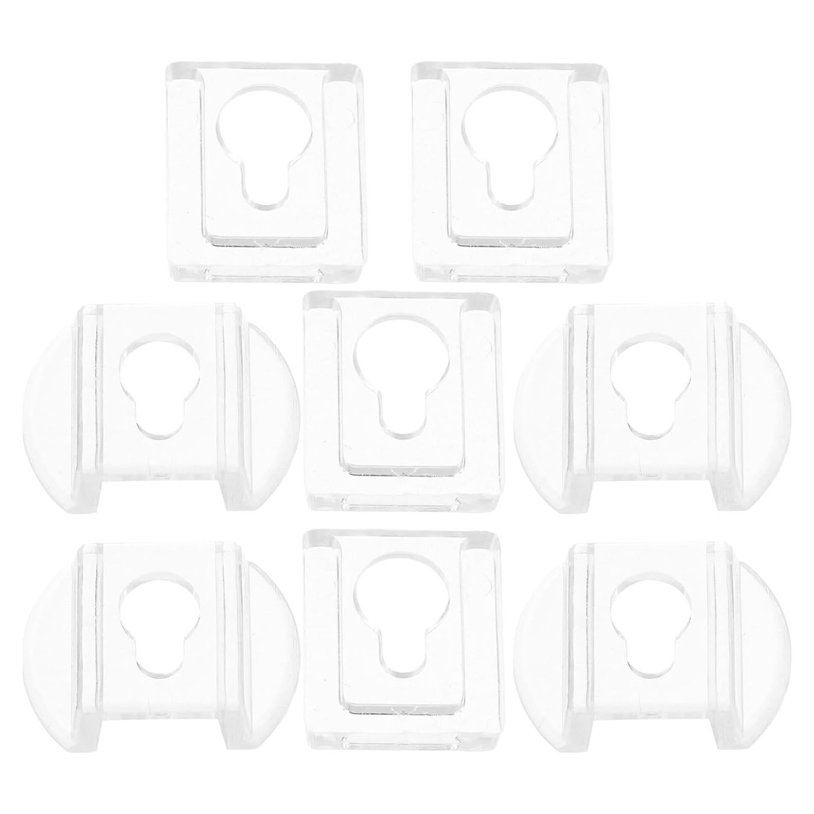 Colgadores de Marco de Imagen Veemoon 8 Pcs Acrílicos Transparentes