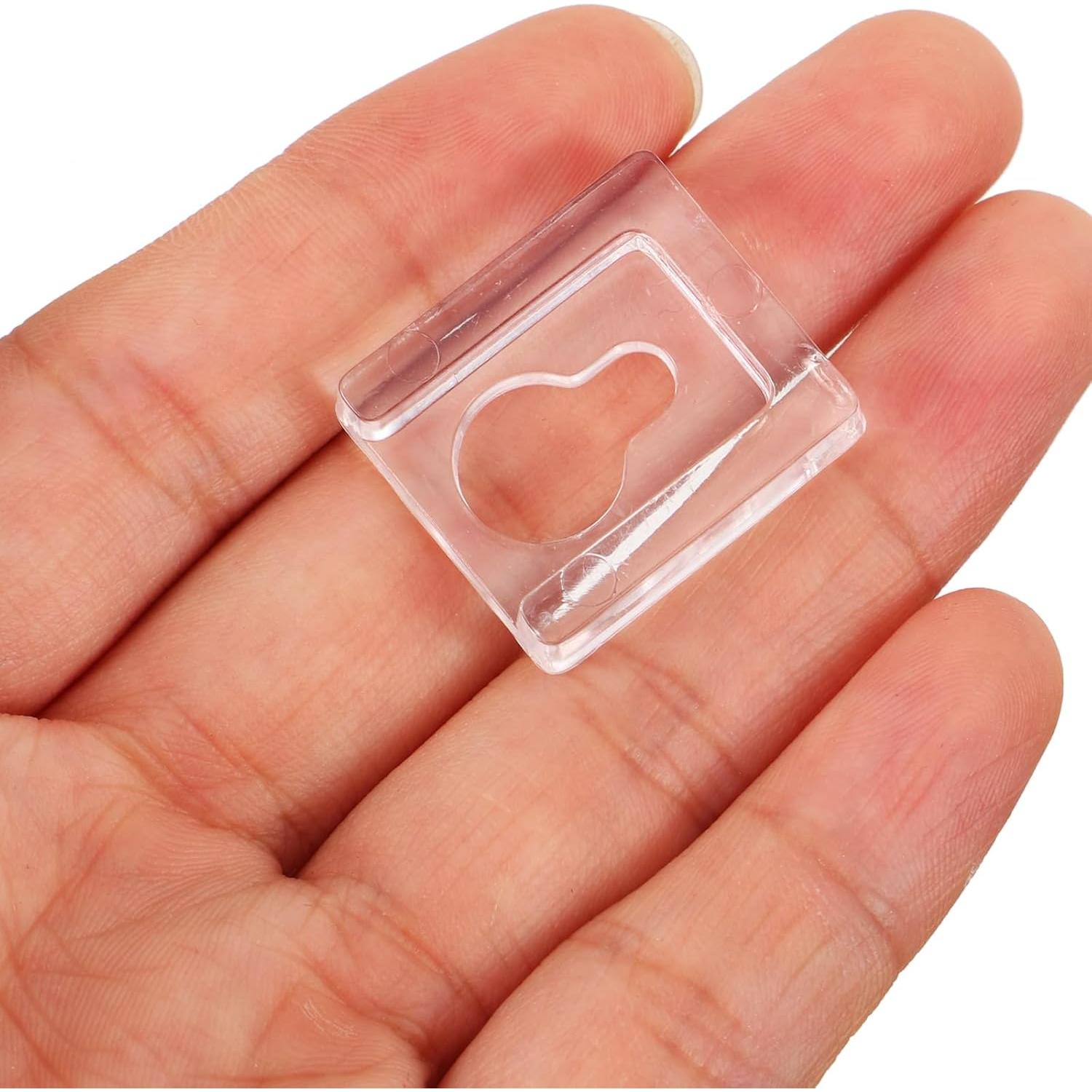 Colgadores de Marco de Imagen Veemoon 8 Pcs Acrílicos Transparentes