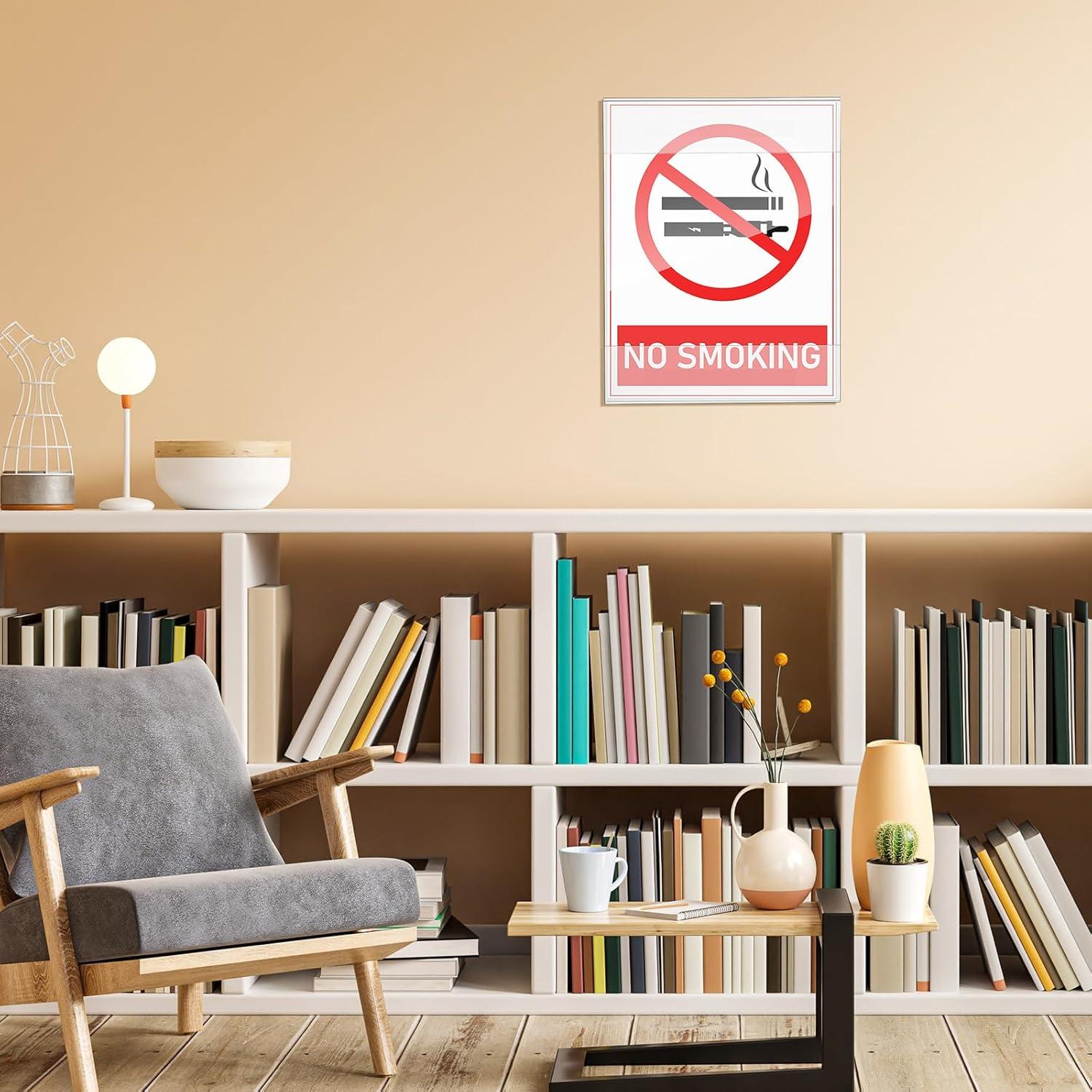 Soporte de Cartel Acrílico Transparente Kigley 50 Unidades 21.6x27.9cm