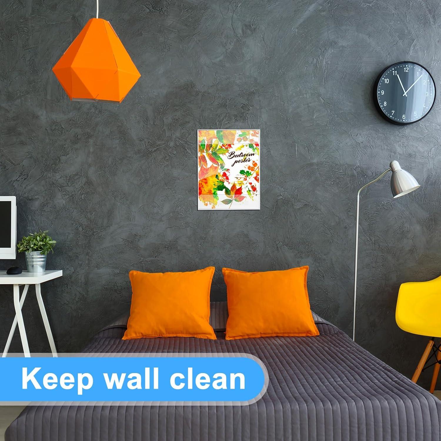 Soporte de Cartel Acrílico Transparente Kigley 50 Unidades 21.6x27.9cm