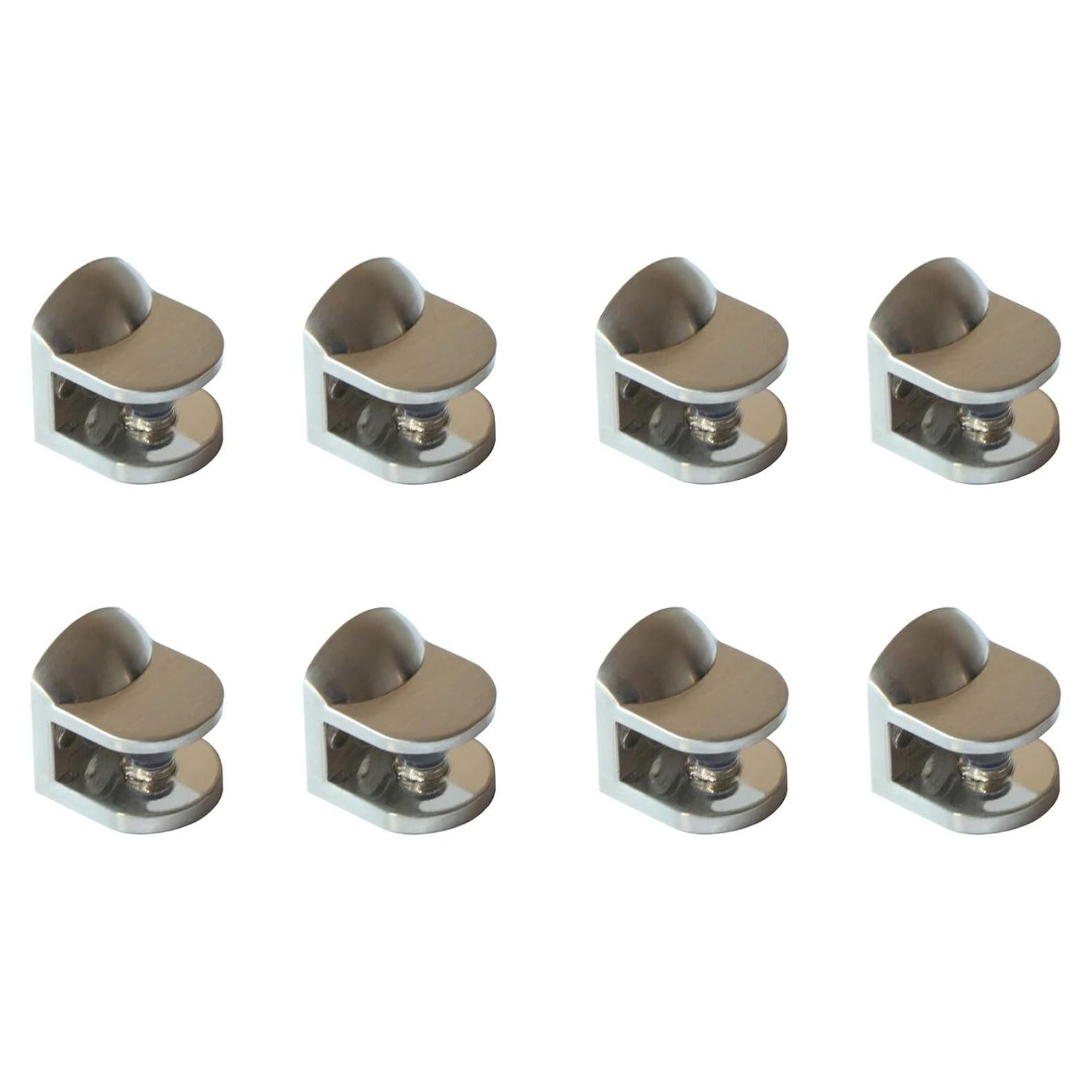 Soportes de Estante Ajustables Chuangyong - Juego de 8 - Niquelado