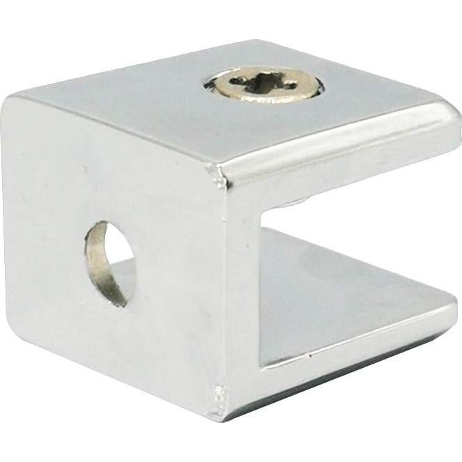 Soporte de Estante de Vidrio Alamic Ajustable 8-10mm - 4 Piezas