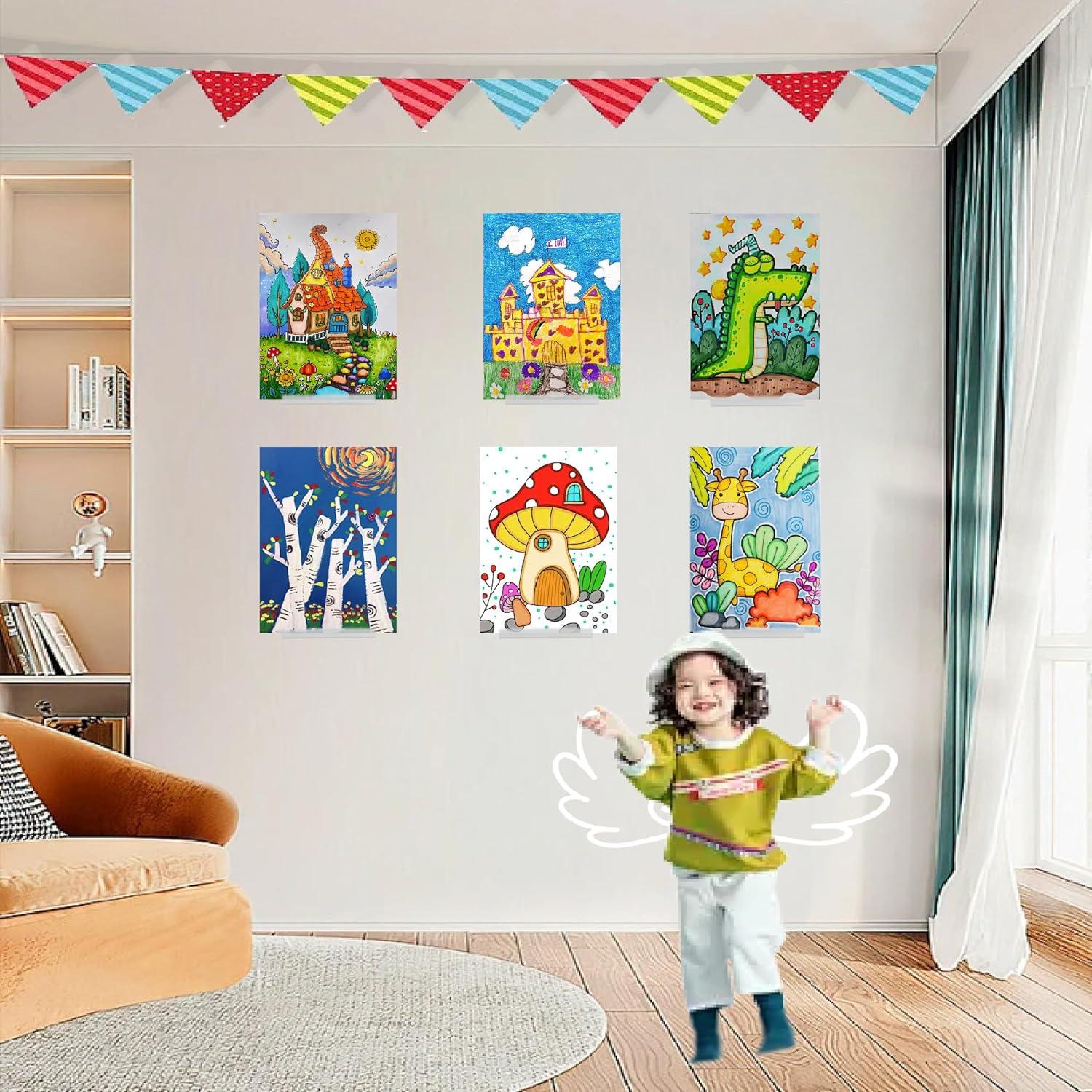 Soporte de Pared para Discos de Vinilo XIANG YXWO 8 Piezas