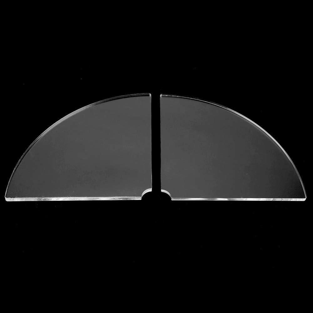 Estantes de esquina flotantes Enforose, 2 unidades acrílico 21x16cm