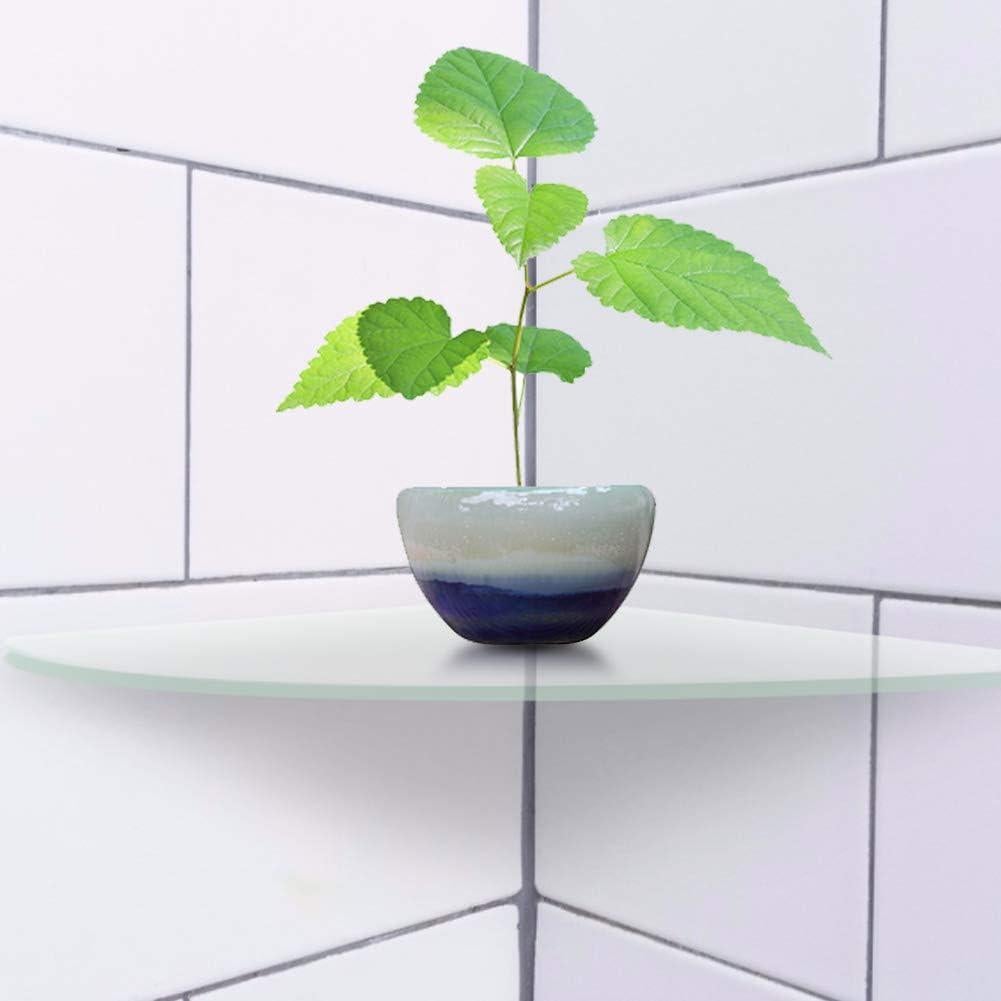 Estantes de esquina flotantes Enforose, 2 unidades acrílico 21x16cm