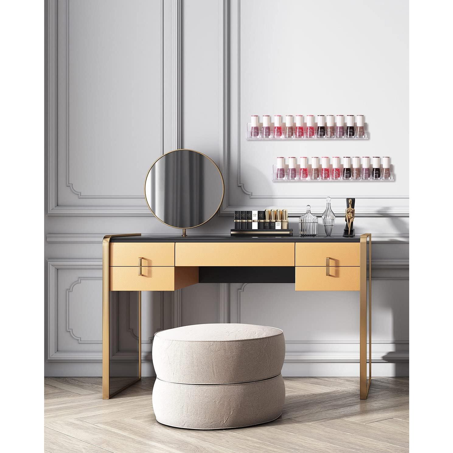 Estante Flotante Invisible IEEK 6 Piezas Acrílico 38.1 cm